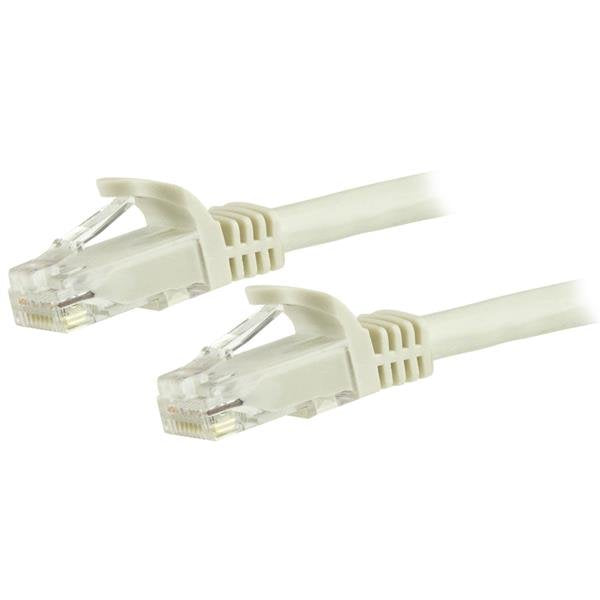 www.electricalstuff.se ElectricalStuff.se StarTech.com Cat6-patchkabel med hakfria RJ45-kontakter – 5 m, vit StarTech.com