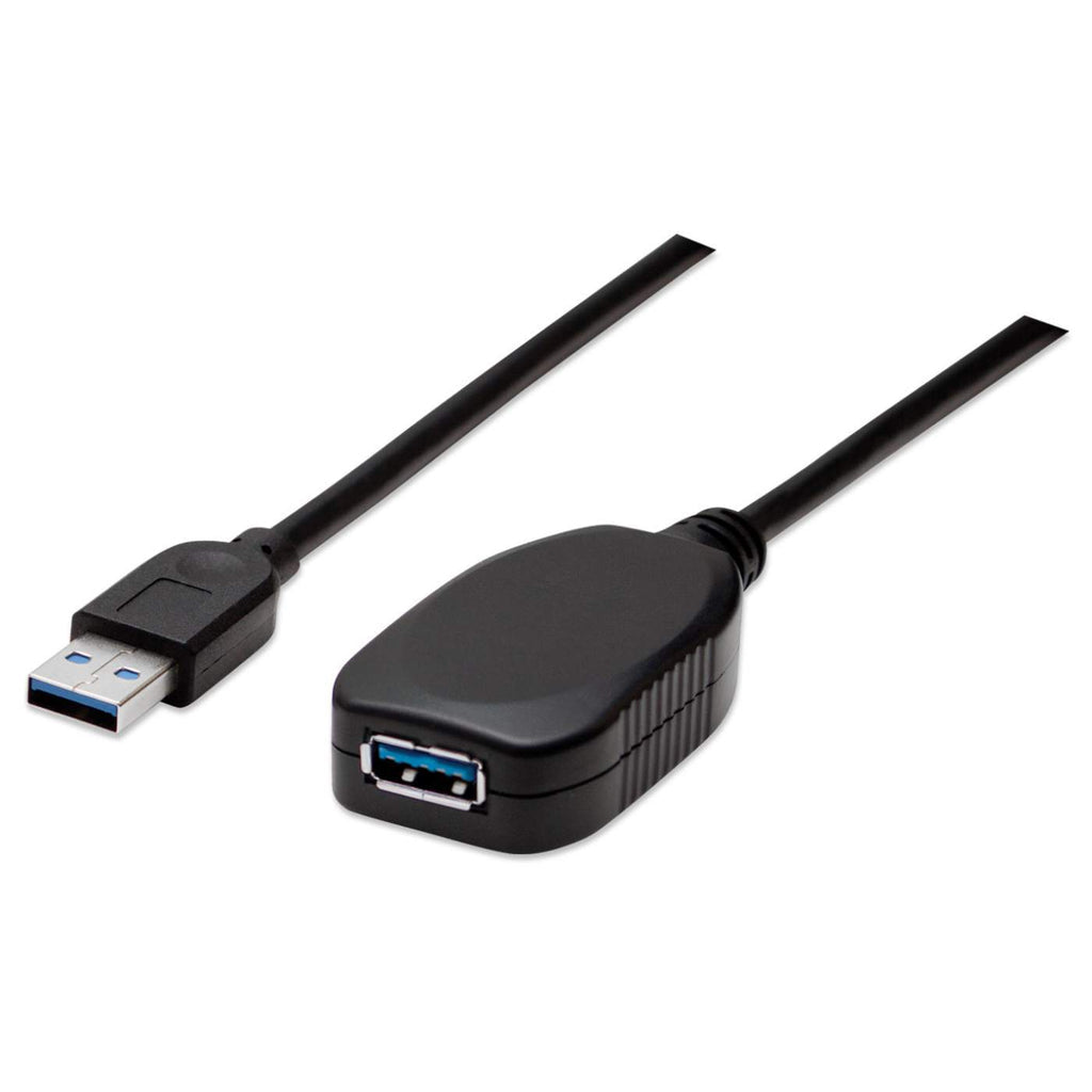 www.electricalstuff.se ElectricalStuff.se Manhattan 150712 USB-kablar USB 3.2 Gen 1 (3.1 Gen 1) 5 m USB A Svart Manhattan
