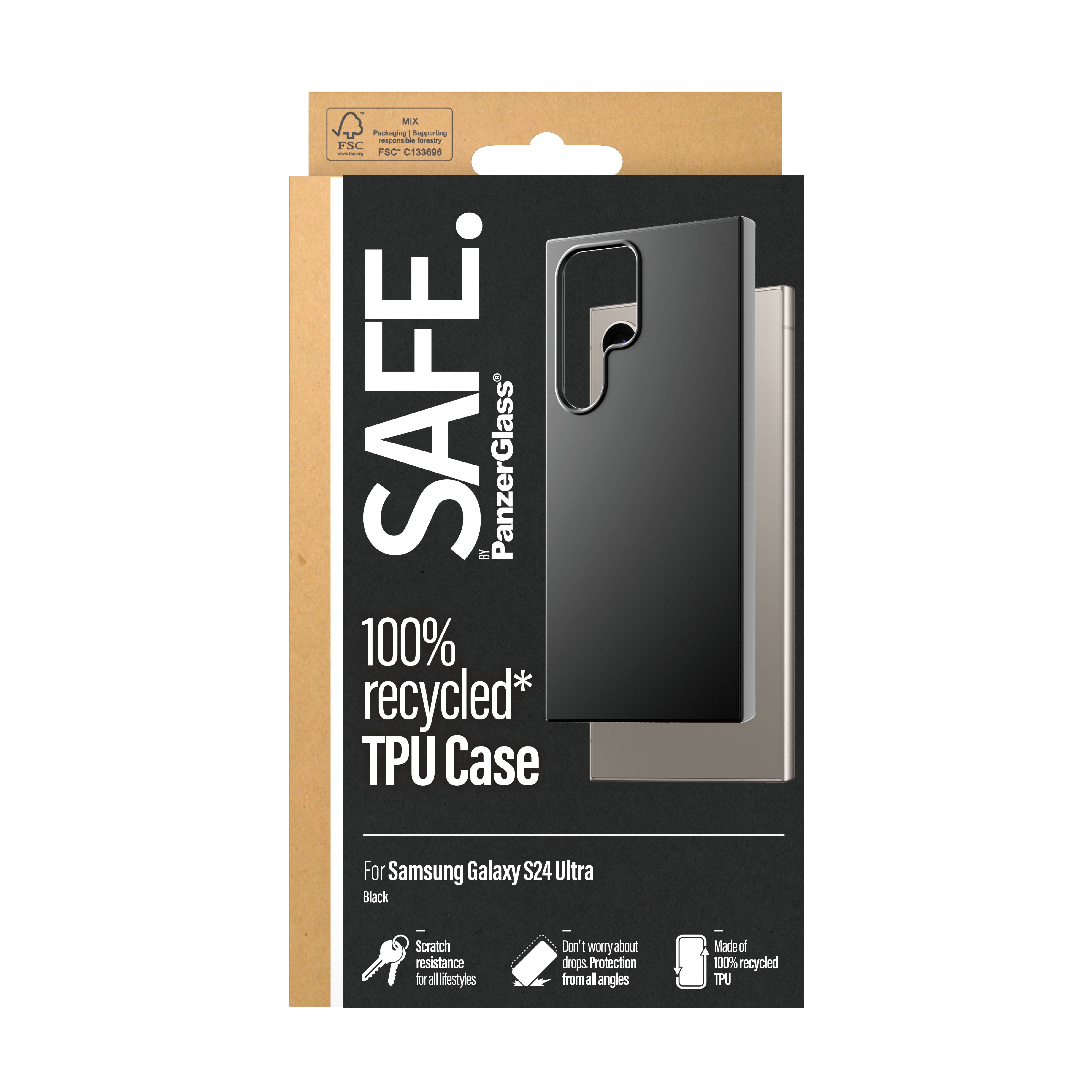 onfodral Omslag Transparent PanzerGlass SAFE95677 5711724956775 Mobiltelefonfodral SAFE95677 www.electricalstuff.se Electr