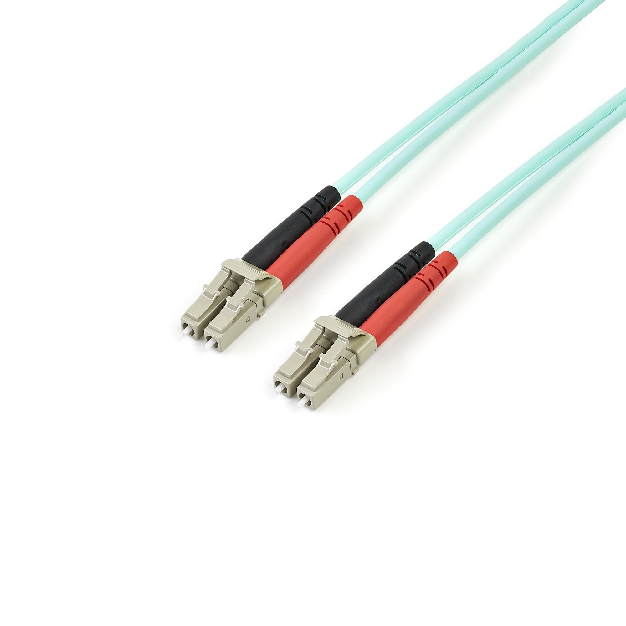 www.electricalstuff.se ElectricalStuff.se StarTech.com Aqua OM4 Duplex fiberoptisk kabel i multiläge - 100 Gb - 50/125 - L
