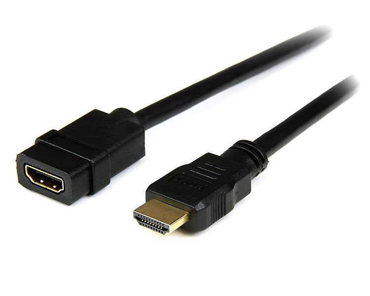 www.electricalstuff.se ElectricalStuff.se StarTech.com HDEXT2M HDMI-kabel 2 m HDMI Typ A (standard) Svart StarTech.com HDE