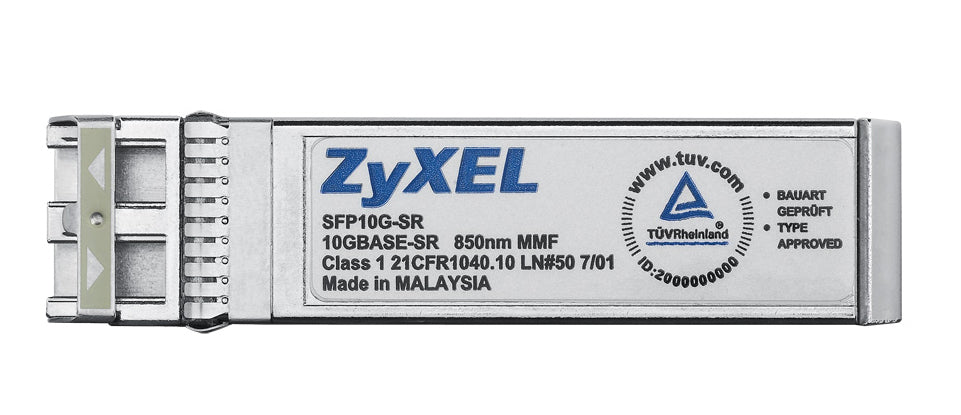 ElectricalStuff.se Zyxel SFP10G-SR transceiver-moduler för nätverk Fiberoptik 10000 Mbit/s SFP+ 850 nm Zyxel SFP10G-SR-ZZ0