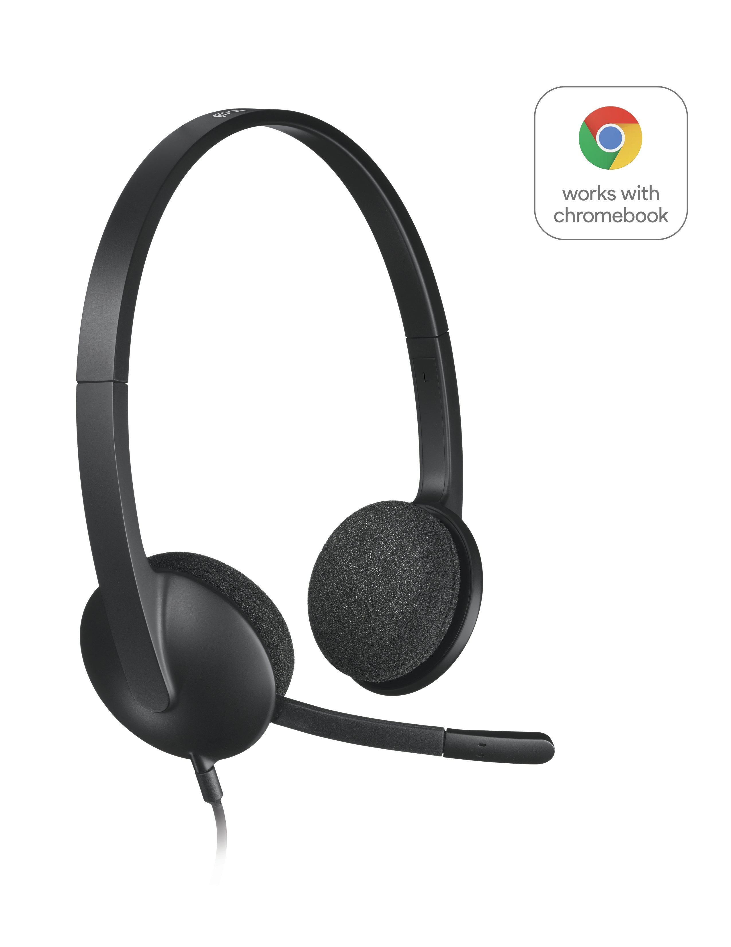 ch 981-000475 5099206038844 Hörlurar och Headsets H340 www.electricalstuff.se ElectricalStuff.se Logitech H340 Headset K