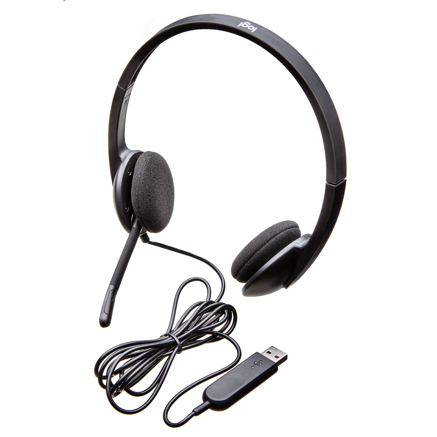 844 Hörlurar och Headsets H340 www.electricalstuff.se ElectricalStuff.se Logitech H340 Headset Kabel Huvudband Kontor/ca