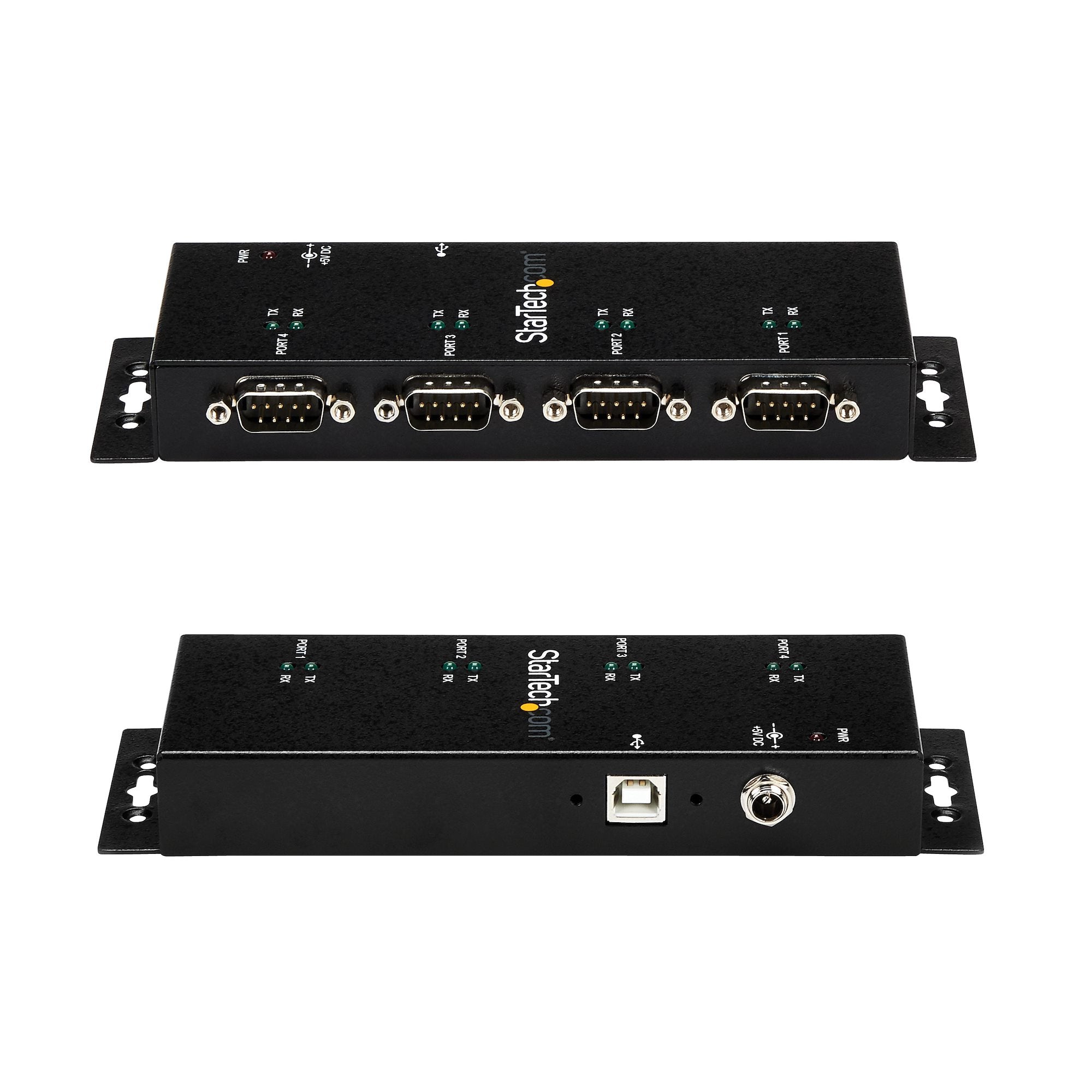 B2324I 0065030848343|065030848343|4058829197810 Gränssnittshubbar USB till DB9 RS232 seriell adapterhubb med 4 portar - In
