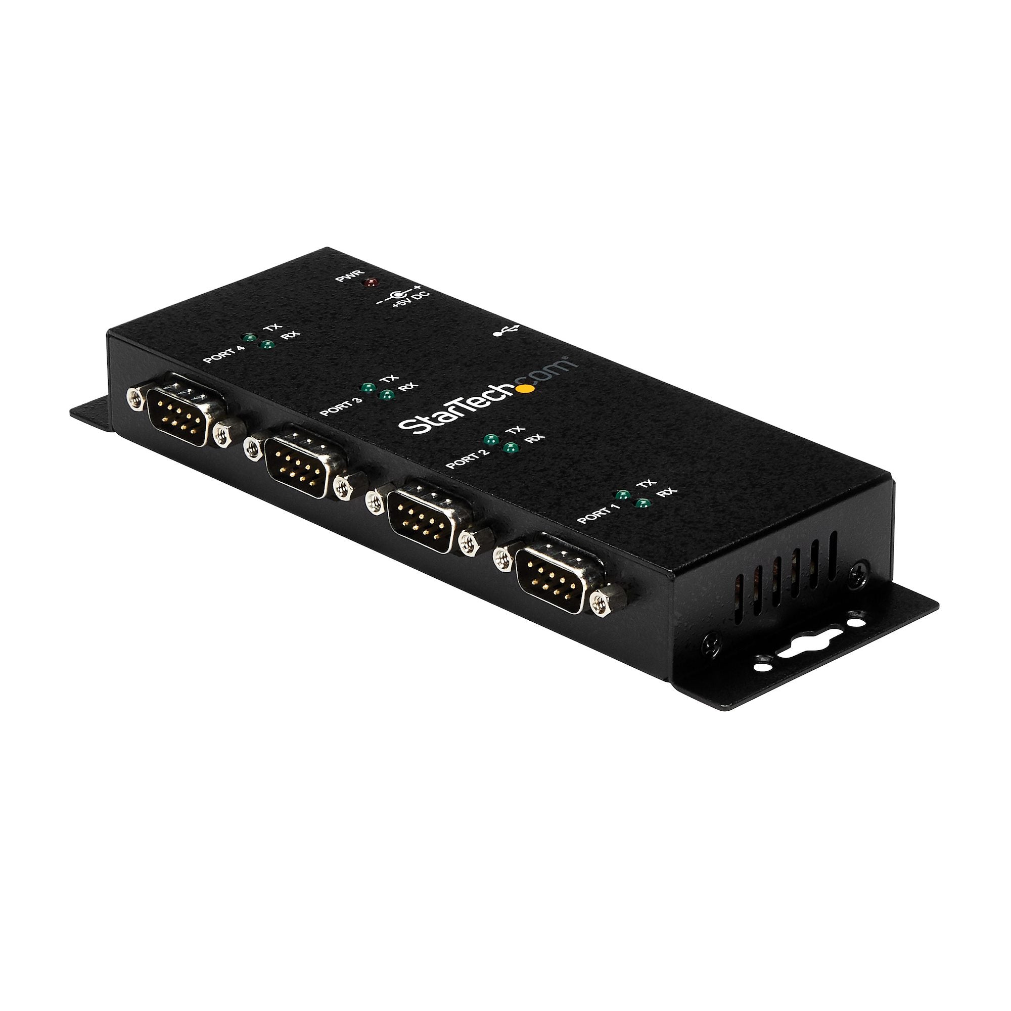DIN Rail och väggmonterbar StarTech.com ICUSB2324I 0065030848343|065030848343|4058829197810 Gränssnittshubbar USB till DB9