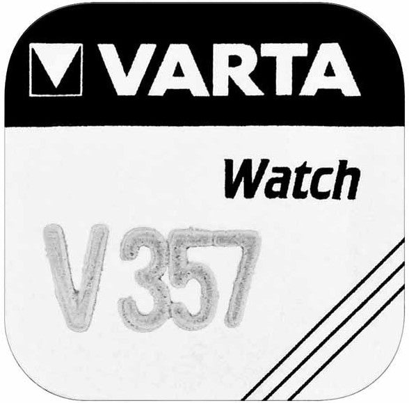 V357 www.electricalstuff.se ElectricalStuff.se Varta V357 Engångsbatteri SR44 Silver-oxid (S) Varta 48004 Hushållsbatter