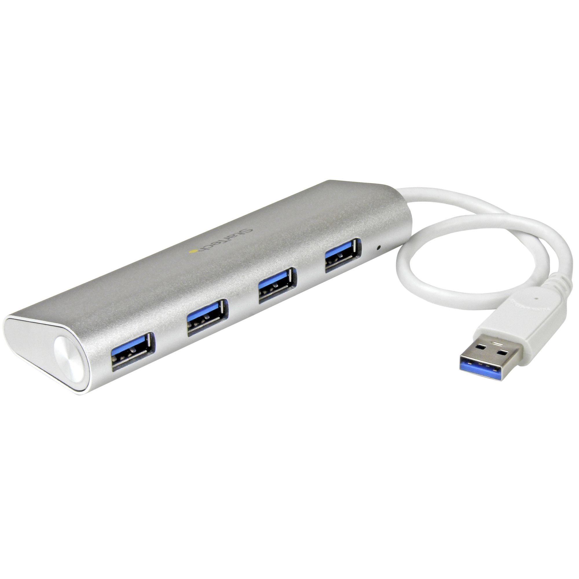 www.electricalstuff.se ElectricalStuff.se StarTech.com Bärbar USB 3.0-hubb med 4 portar och inbyggd kabel - 5Gbps StarTech