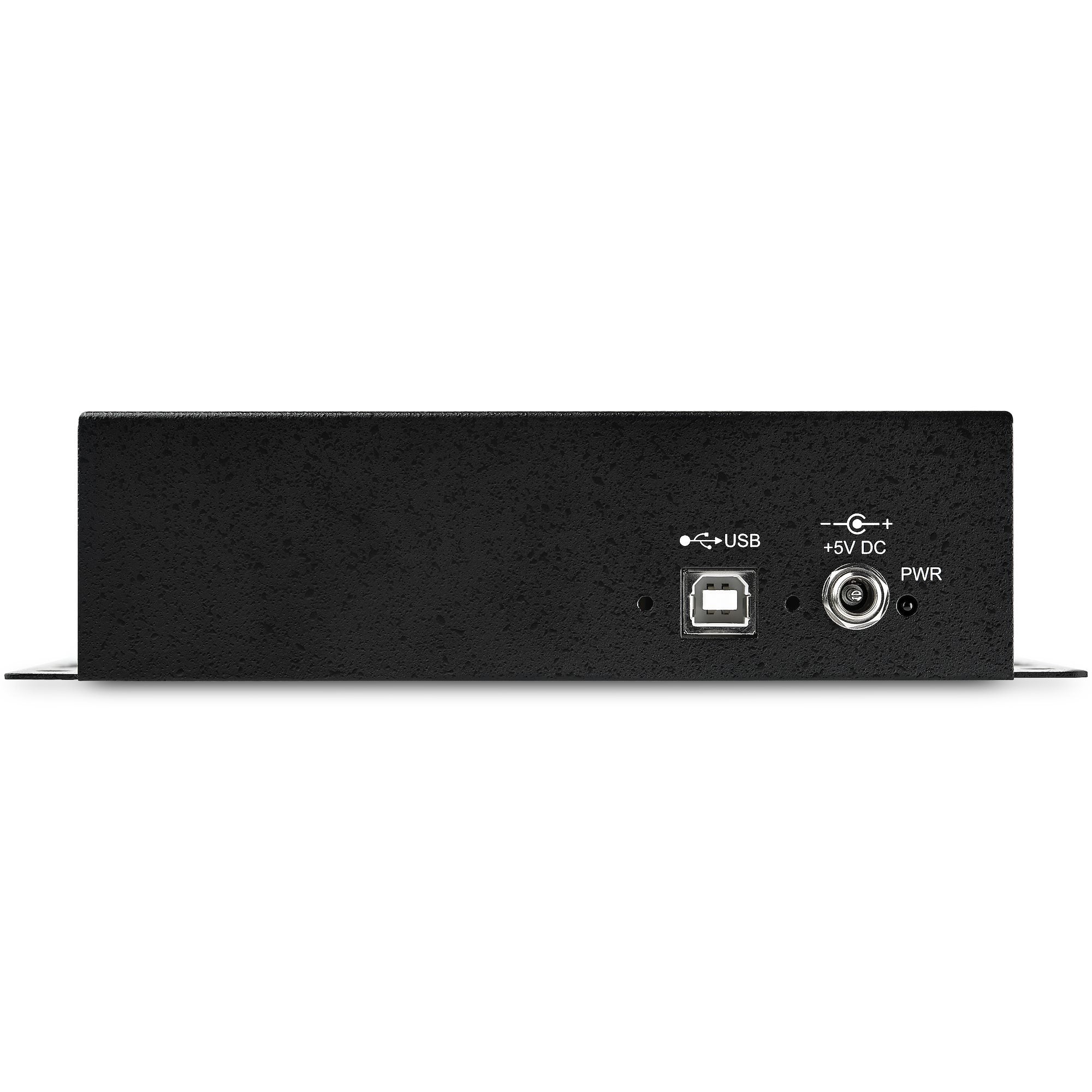 icalStuff.se StarTech.com USB till DB9 RS232 seriell adapterhubb med 8 portar - Industriell DIN Rail och väggmonterbar Sta