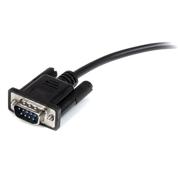 StarTech.com MXT1001MBK seriella kablar Svart 1 m DB-9 StarTech.com MXT1001MBK 0065030848992|065030848992|0172302723601|1