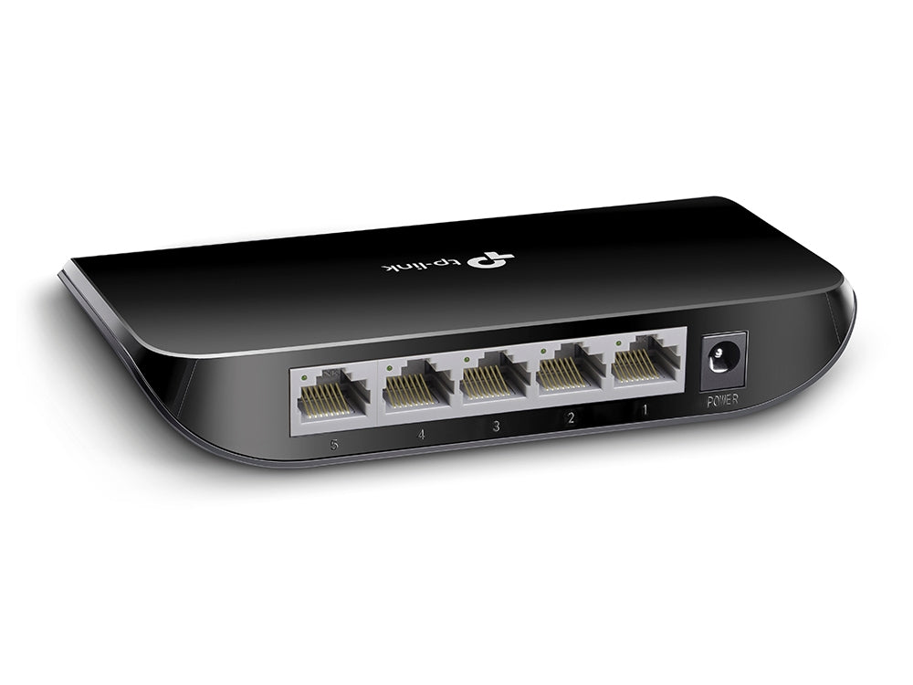 1005D nätverksswitchar Ohanterad Gigabit Ethernet (10/100/1000) Svart TP-Link TL-SG1005D 6935364020255 Nätverksswitchar TL