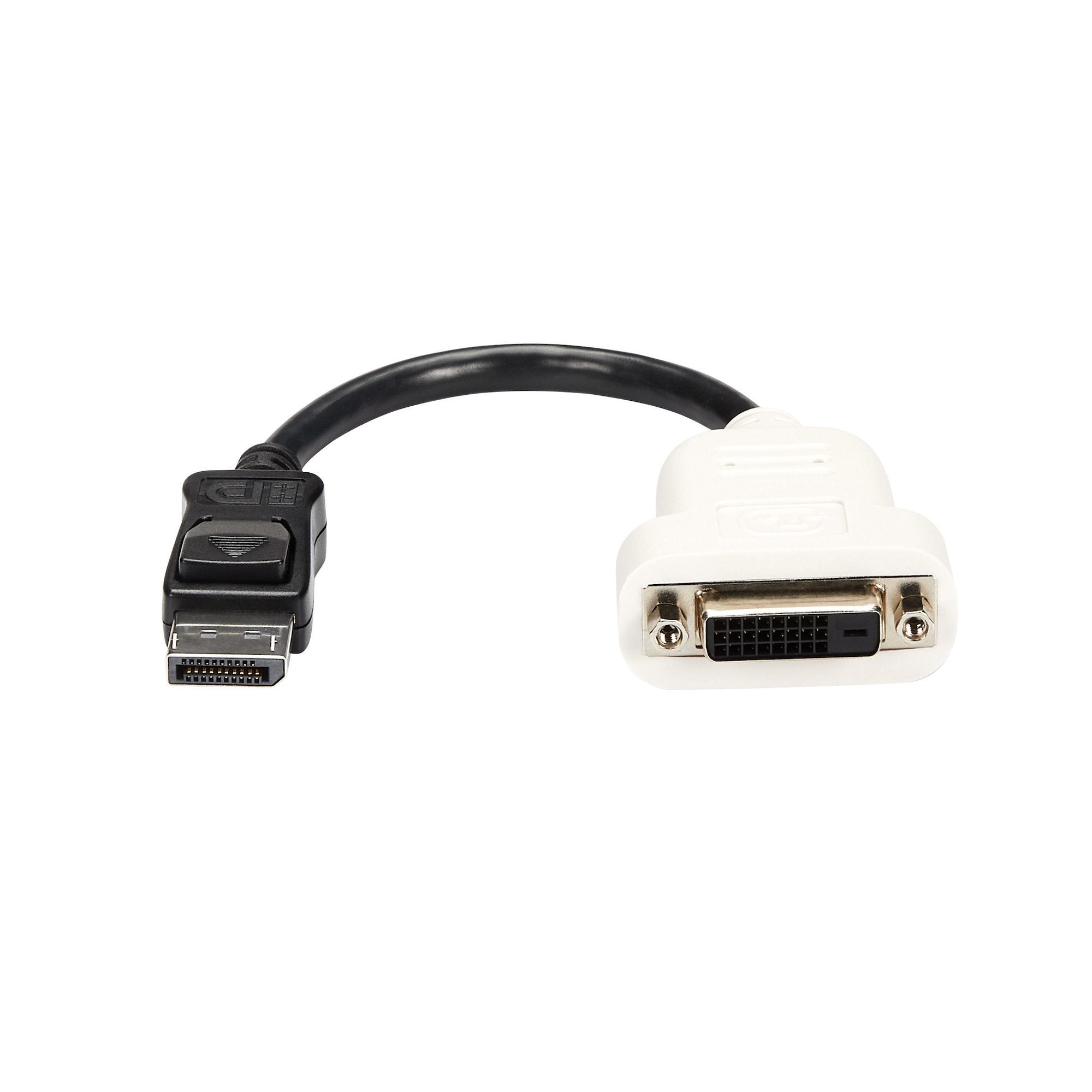 okonverterare 1080p - DP 1.2 till DVI-skärm/skärm-kabeladapter dongel - DP till DVI-adapter - Låsande DP-kontakt StarTech.co