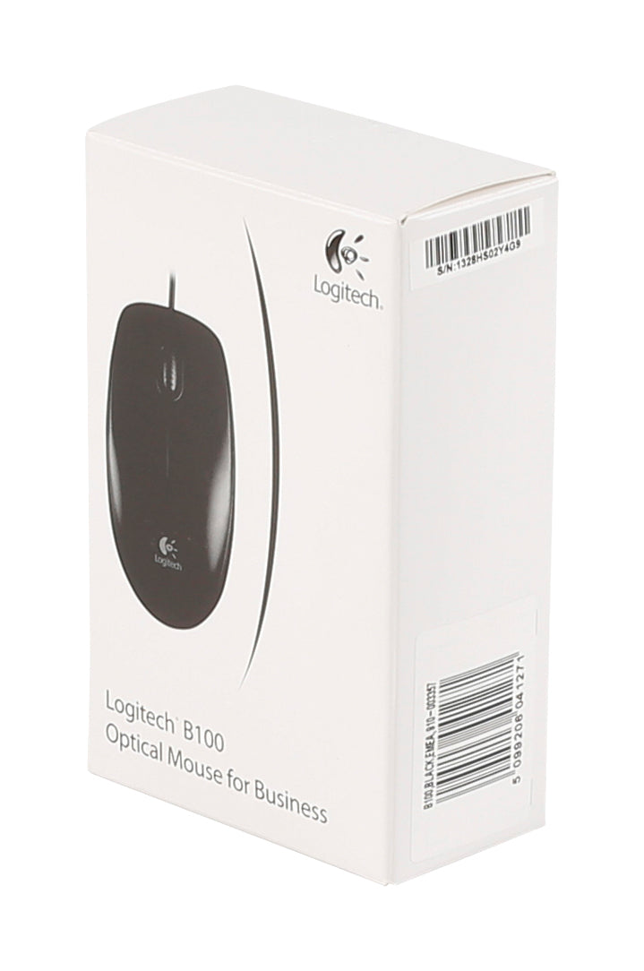rous USB Type-A Optisk 800 DPI Logitech 910-003357 5099206041271 Datormöss B100 www.electricalstuff.se ElectricalStuff.se