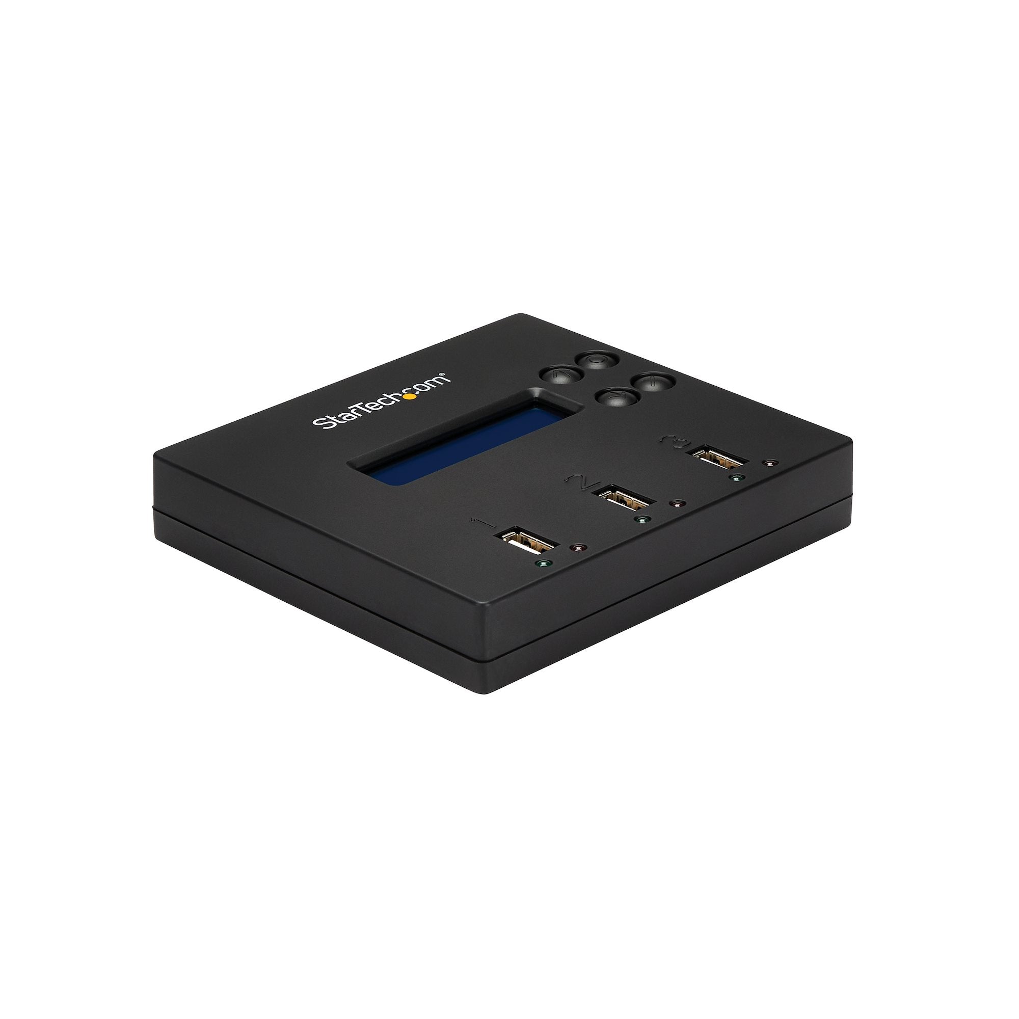 .com Fristående 1 till 2 USB-duplikator och -raderare, kopiering av flera USB-minnen, kopiering av system, filer och hela hå