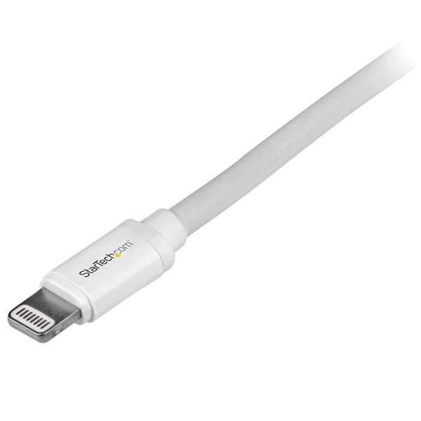 Apple MFi-Certifierad - Lång 2 m - Svart www.electricalstuff.se ElectricalStuff.se StarTech.com USB till Lightning-kabel -
