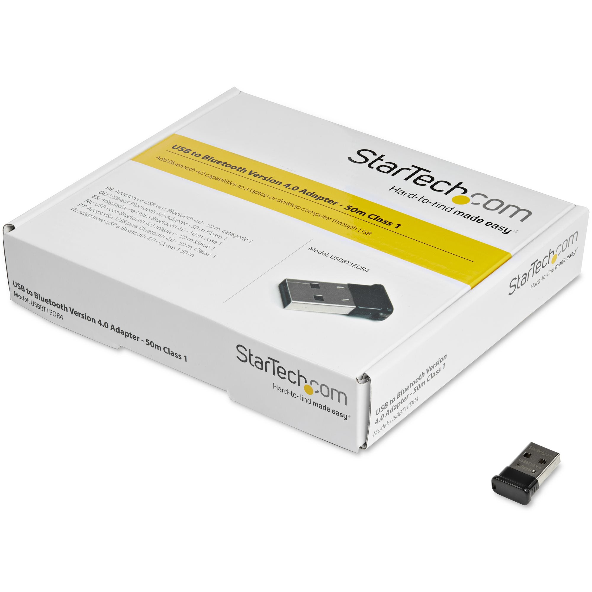StarTech.com USBBT1EDR4 nätverkskort Bluetooth 3 Mbit/s StarTech.com USBBT1EDR4 0065030852920|065030852920|0758399150201|75