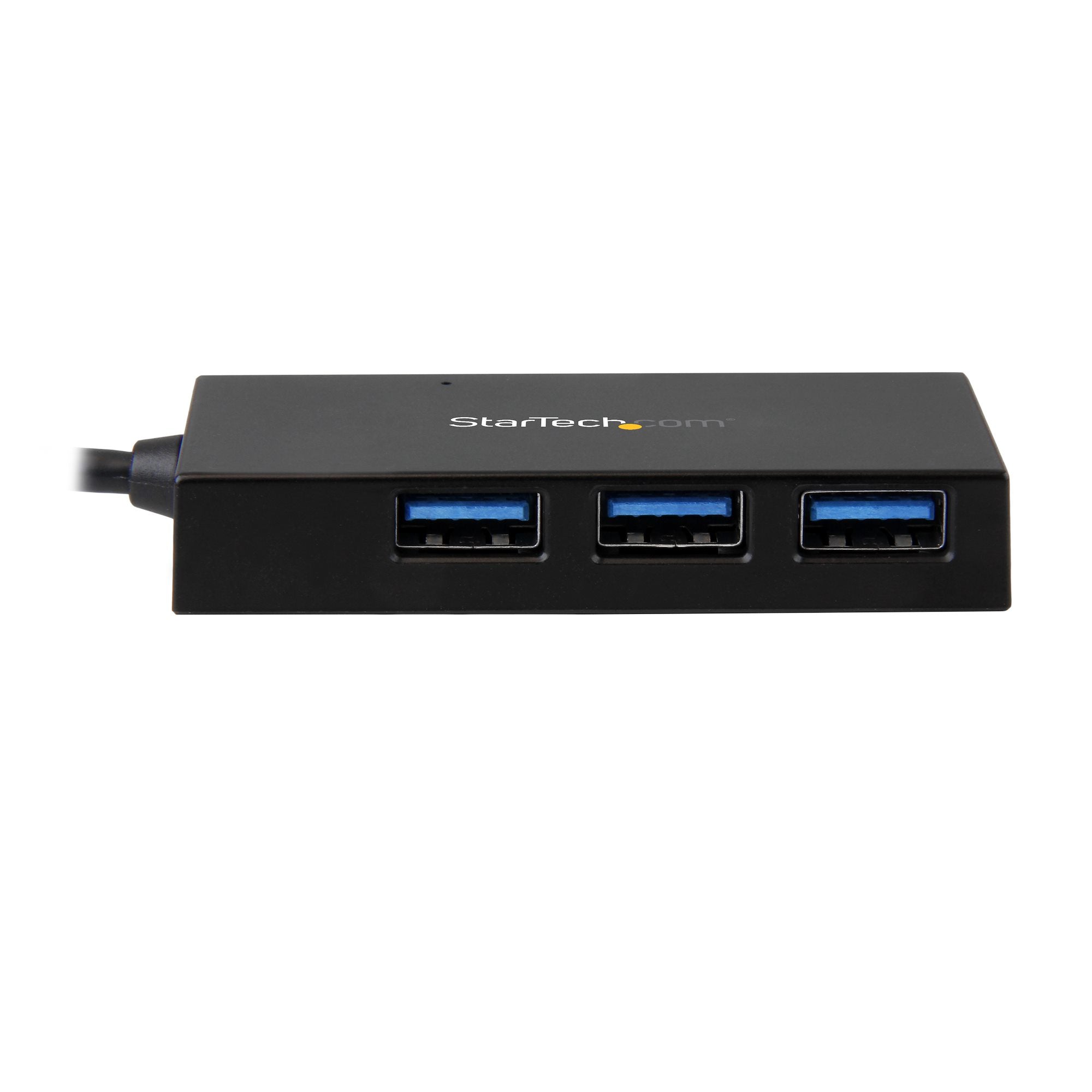 1x USB-C och 3x USB-A - USB 3.0-hubb - 5Gbps Gör om en USB Type-C-port på din bärbara dator till tre USB Type-A-portar (5 G