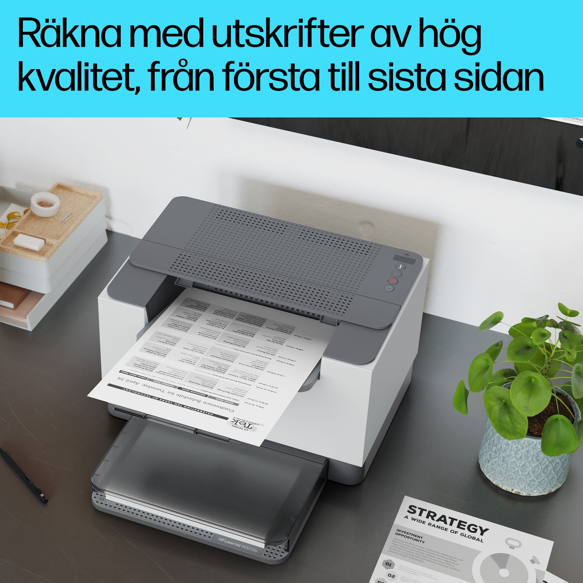 et LaserJet M207dw-skrivare www.electricalstuff.se ElectricalStuff.se HP LaserJet M207dw-skrivare HP 8J9K9F#B19 019796189