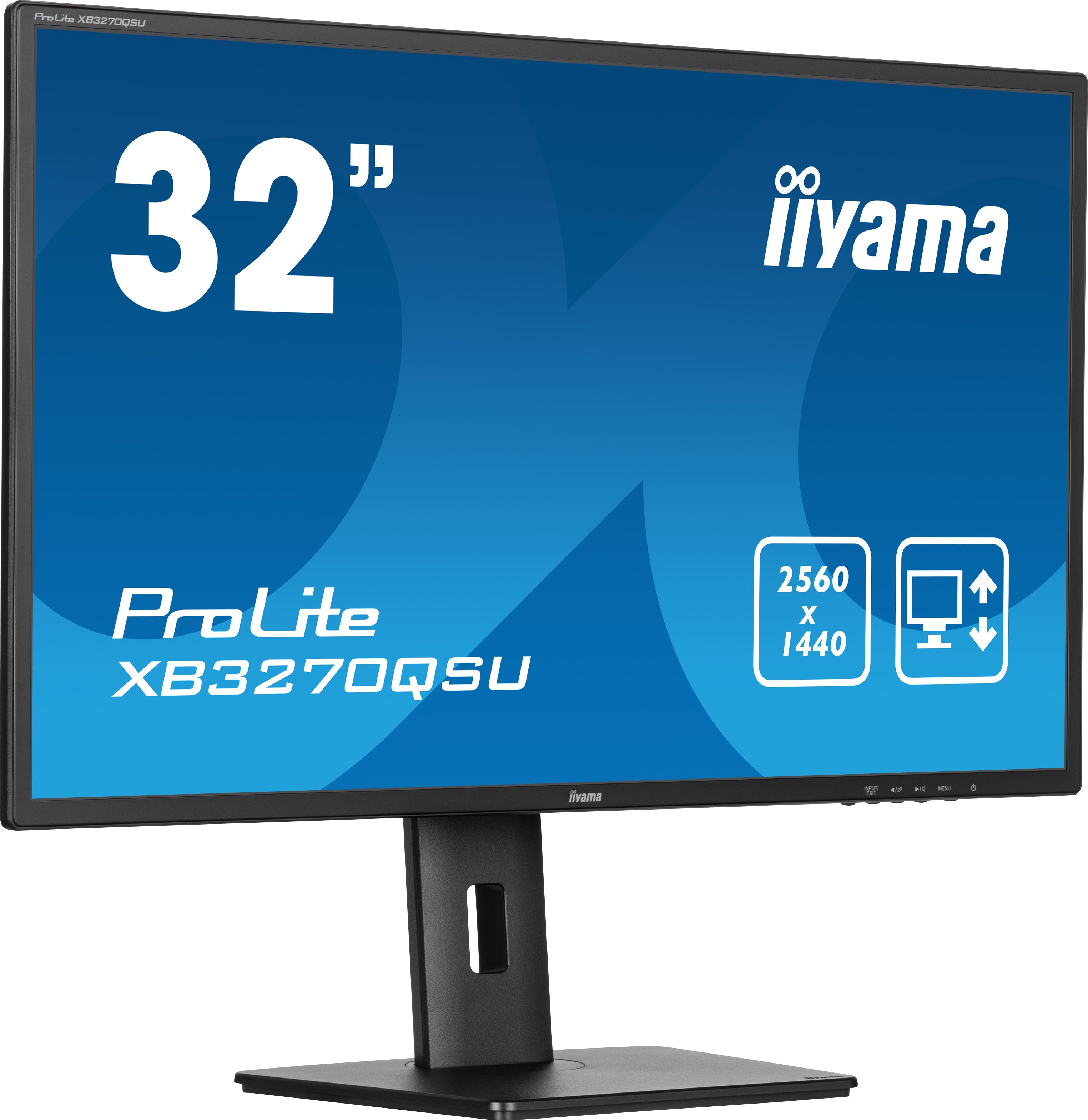 Wide Quad HD LED Svart iiyama XB3270QSU-B1 4948570123636 Platta Pc-Skärmar ProLite XB3270QSU-B1 www.electricalstuff.se Elec