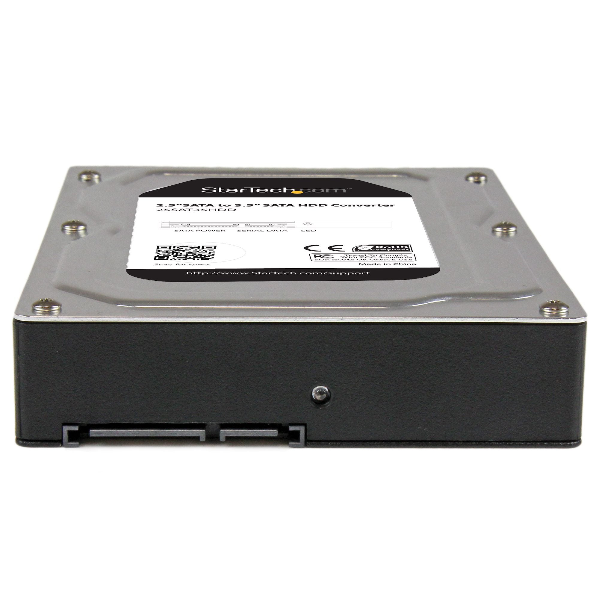 electricalstuff.se ElectricalStuff.se StarTech.com 2,5" till 3,5" SATA-hårddisk-adapterhölje i aluminium med SSD/HDD-höjd