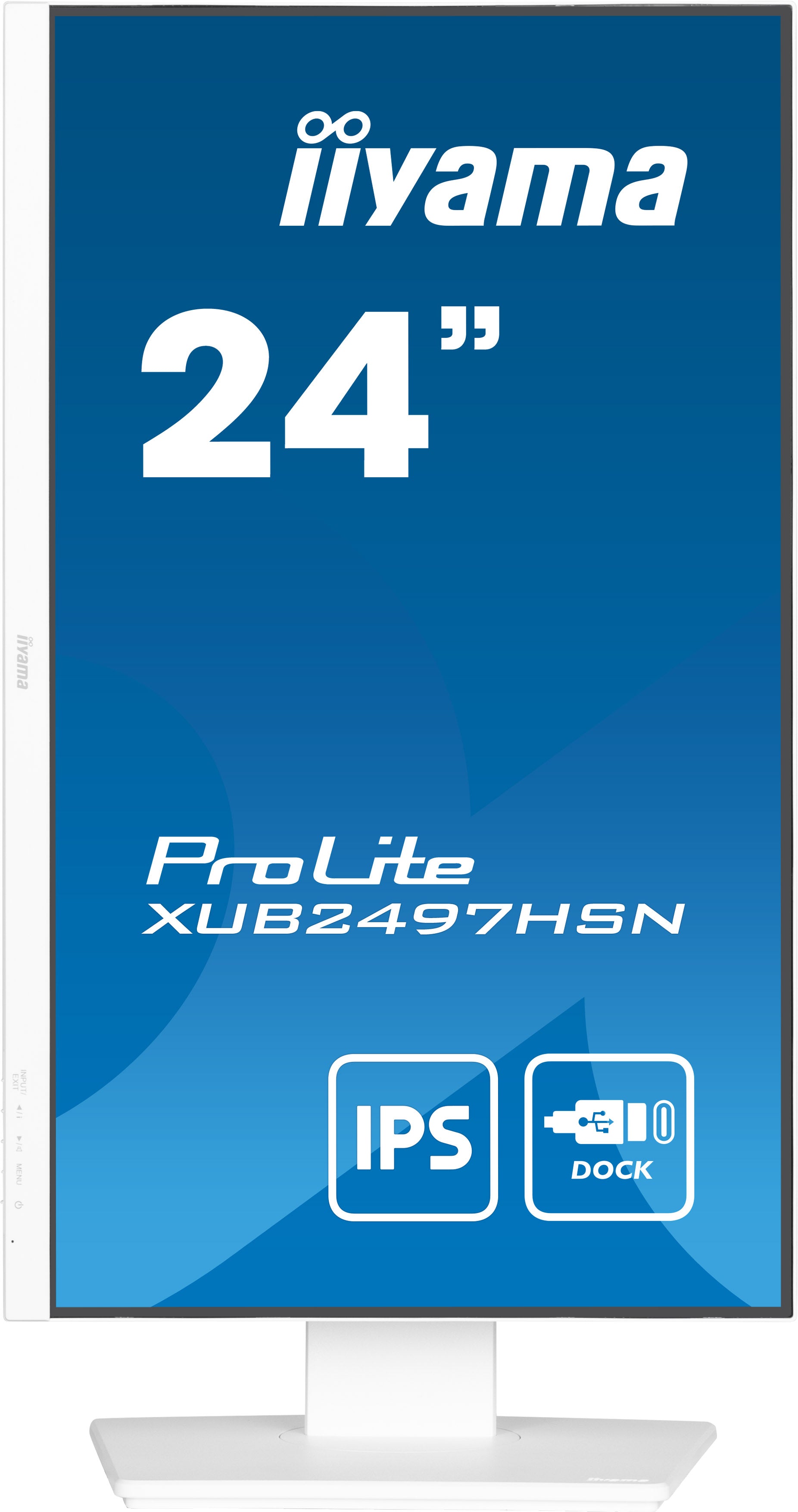 ar Full HD LED Vit iiyama XUB2497HSN-W1 4948570123223 Platta Pc-Skärmar ProLite XUB2497HSN-W1 www.electricalstuff.se Electr