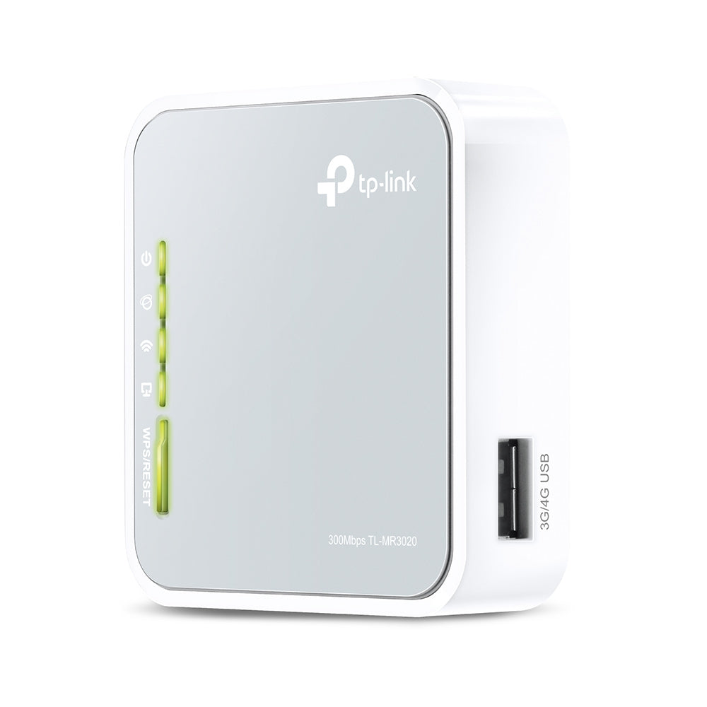 www.electricalstuff.se ElectricalStuff.se TP-Link TL-MR3020 trådlös router Snabb Ethernet Singel-band (2,4 GHz) 4G Silver,