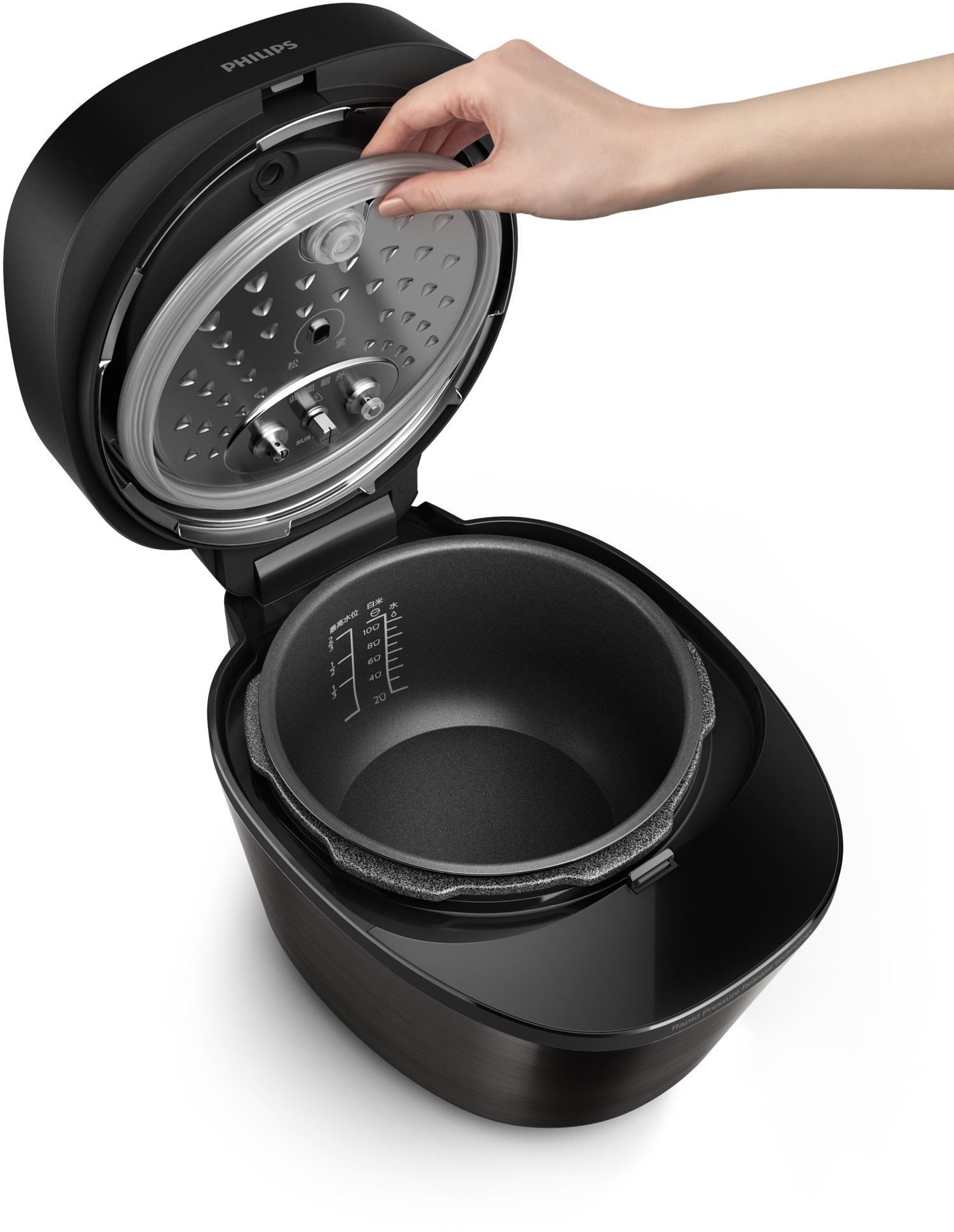 ctricalstuff.se ElectricalStuff.se Philips HD2151/40 elektrisk tryckkokare Svart 1000 W Philips HD2151/40 8710103988670 El