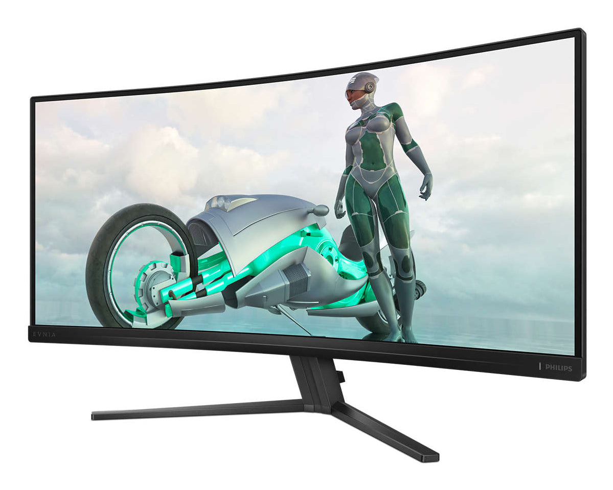 vnia 34M2C3500L/00 platta pc-skärmar 86,4 cm (34") 3440 x 1440 pixlar Wide Quad HD LCD Svart Philips 34M2C3500L/00 872103800