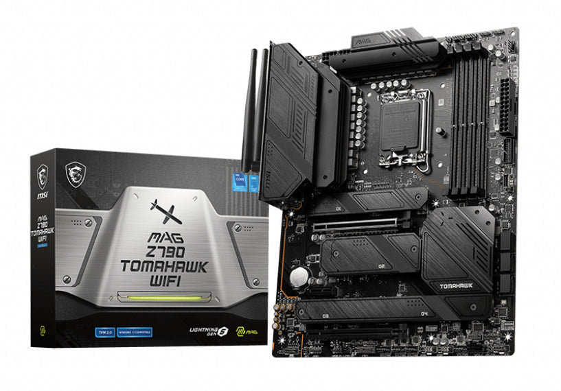 www.electricalstuff.se ElectricalStuff.se MSI MAG Z790 TOMAHAWK WIFI moderkort Intel Z790 LGA 1700 ATX MSI MAG Z790 TOMAHA