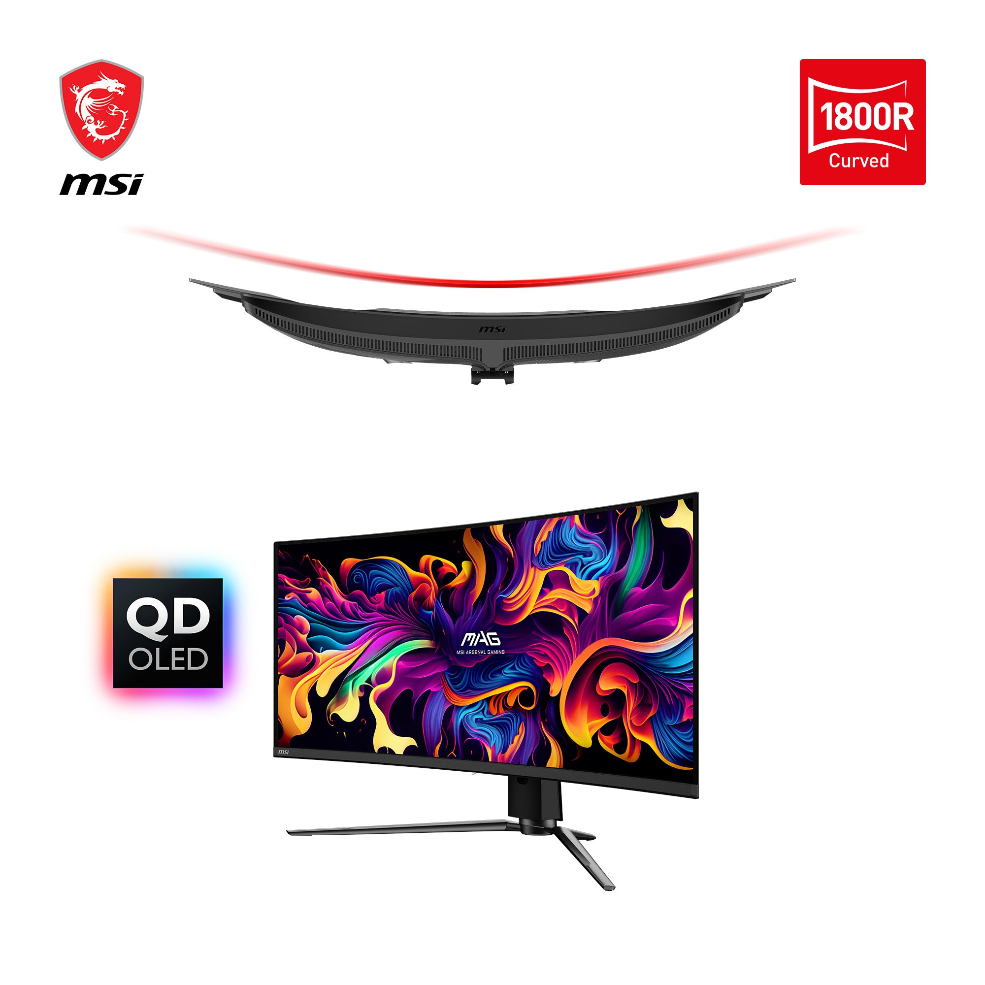 raWide Quad HD Svart MSI MAG 341CQPDE QD-OLED 4711377143875 Platta Pc-Skärmar MAG 341CQPDE QD-OLED www.electricalstuff.se