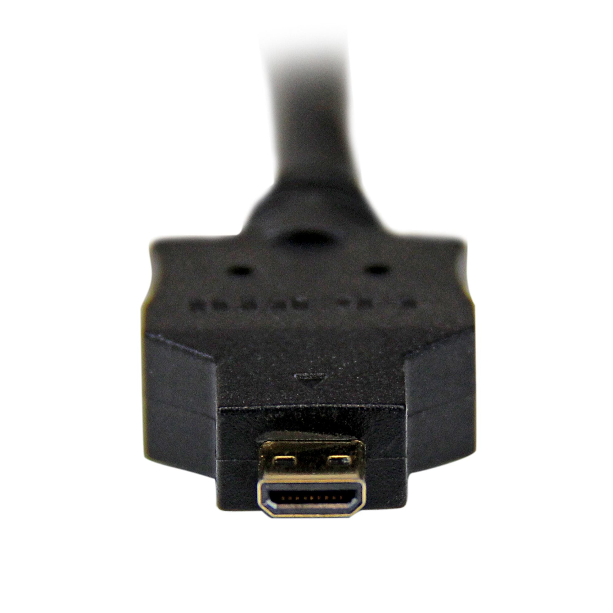 lectricalStuff.se StarTech.com HDDDVIMM2M videokabeladapter 2 m Micro-HDMI DVI-D Svart StarTech.com HDDDVIMM2M 00650308531