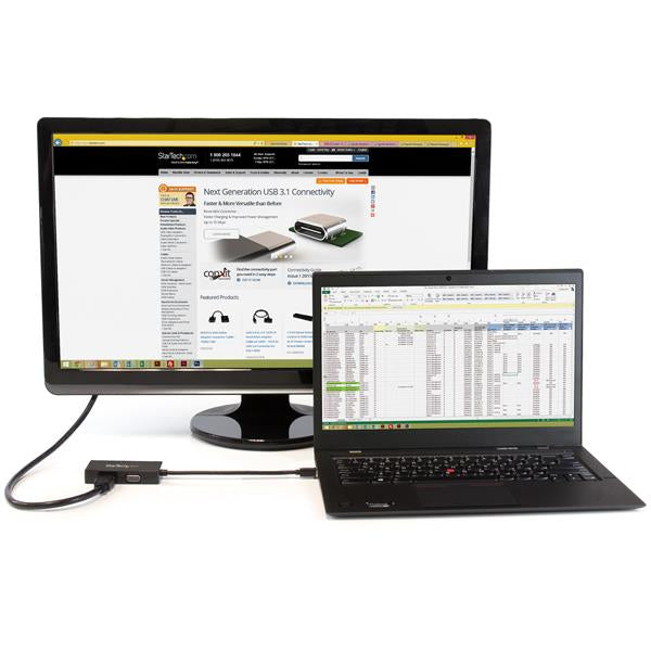 lstuff.se ElectricalStuff.se StarTech.com A/V-reseadapter: 3-i-1 Mini DisplayPort till VGA-, DVI- eller HDMI-konverterare