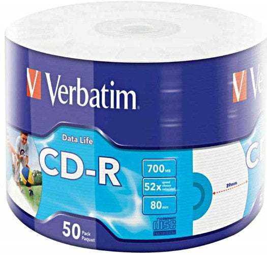 www.electricalstuff.se ElectricalStuff.se Verbatim 50x CD-R 700 MB 52X 50 styck Verbatim 43794 50023942437944|002394243794