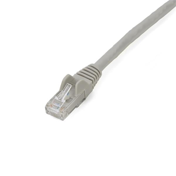 stuff.se ElectricalStuff.se StarTech.com Cat6-patchkabel med hakfria RJ45-kontakter – 2 m, grå StarTech.com N6PATC2MGR 006