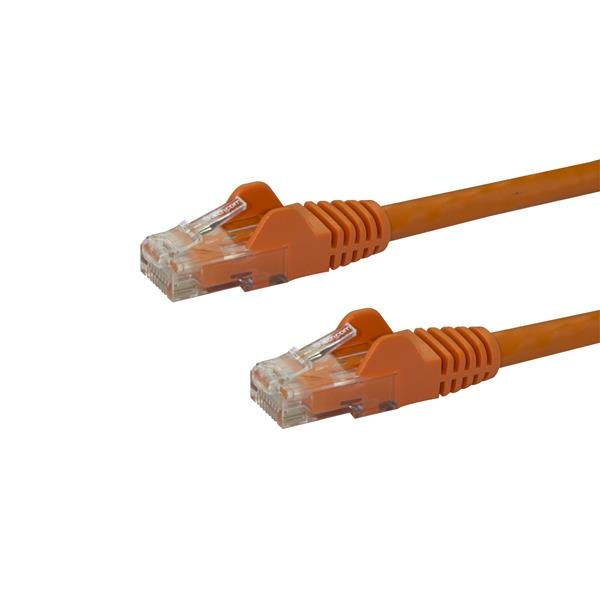 www.electricalstuff.se ElectricalStuff.se StarTech.com Cat6 Ethernet patchkabel med hakfria RJ45-kontakter - 0,5 m, orange