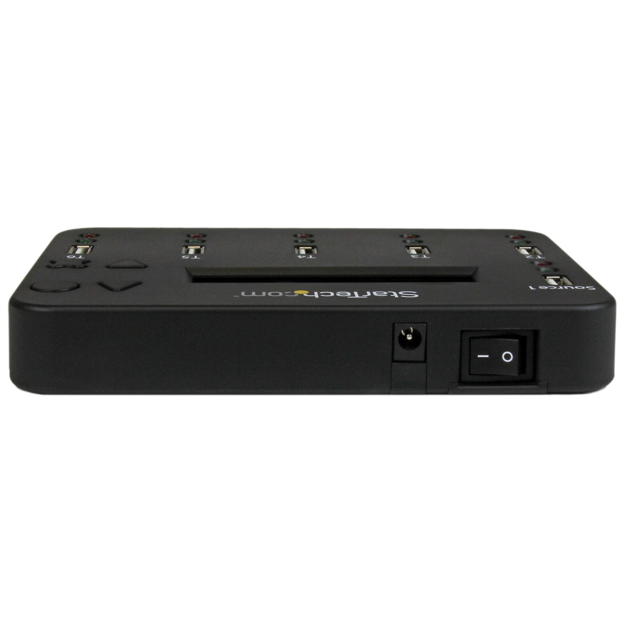 rTech.com USBDUP15 0065030856508|065030856508 Media Kopierare Fristående 1 till 5 USB-duplikator och -raderare, kopiering