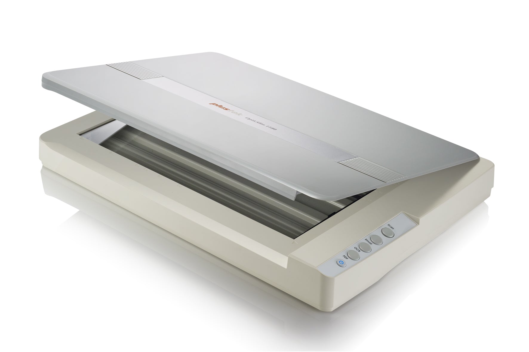 f.se Plustek OpticSlim 1180 Flatbäddsskanner 1200 x 1200 DPI A3 Silver, Vit Plustek 0254 4042485286223 Skannrar OpticSlim