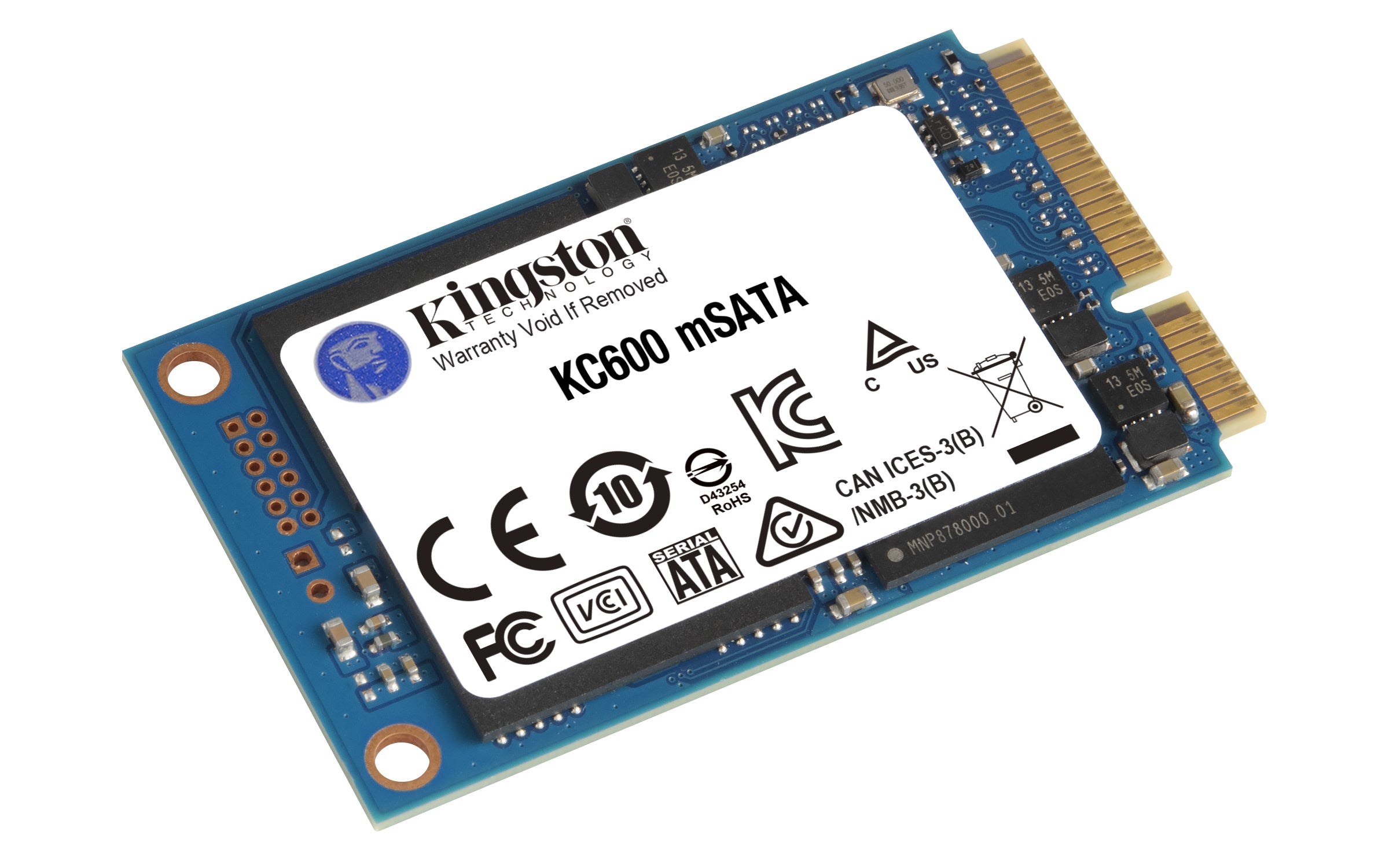 ology KC600 1,02 TB mSATA Serial ATA III 3D TLC Kingston Technology SKC600MS/1024G 0740617316032|740617316032 SSD-Hårddisk