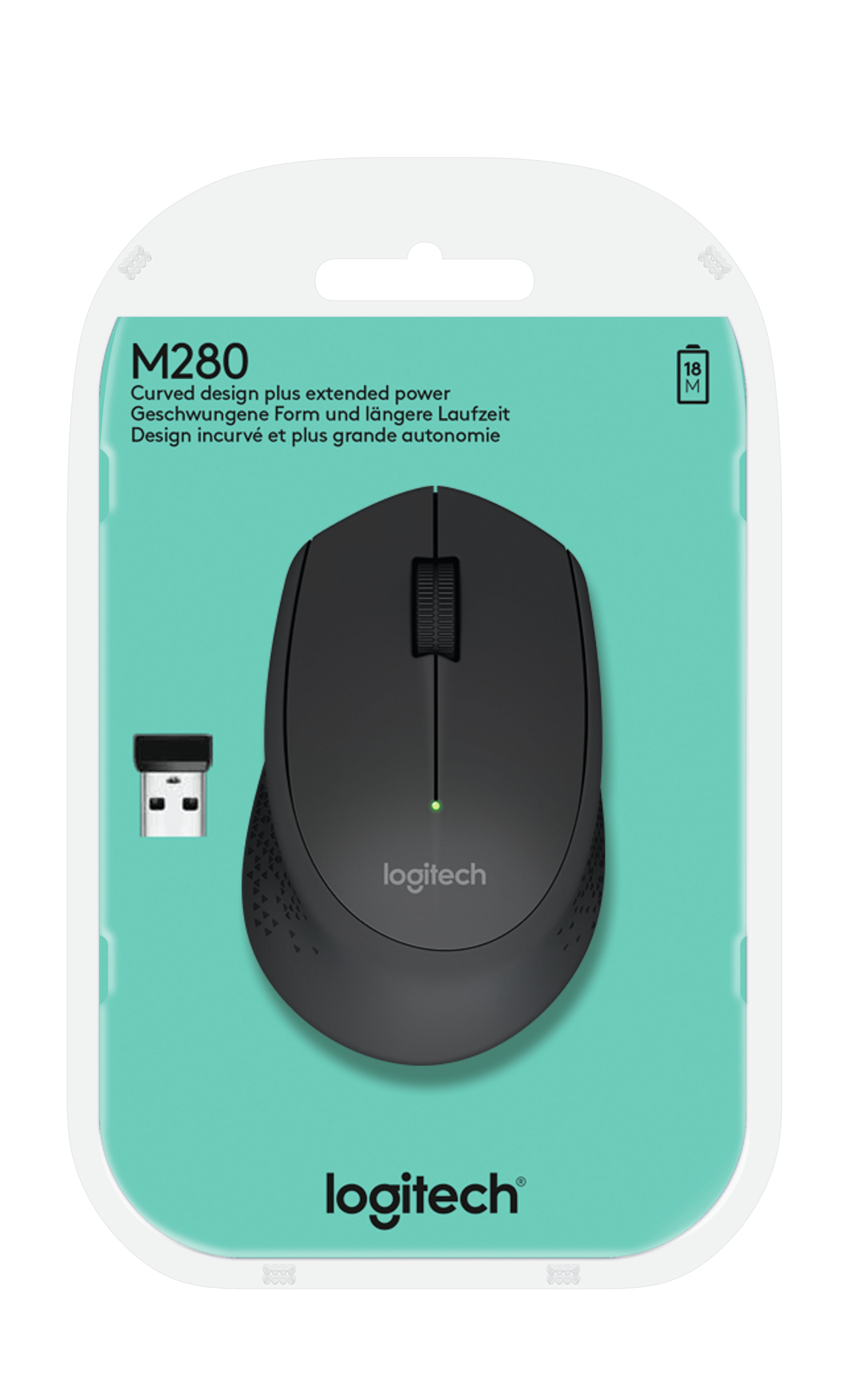 ectricalstuff.se ElectricalStuff.se Logitech M280 datormöss Kontor högerhand RF Trådlös Optisk 1000 DPI Logitech 910-00428