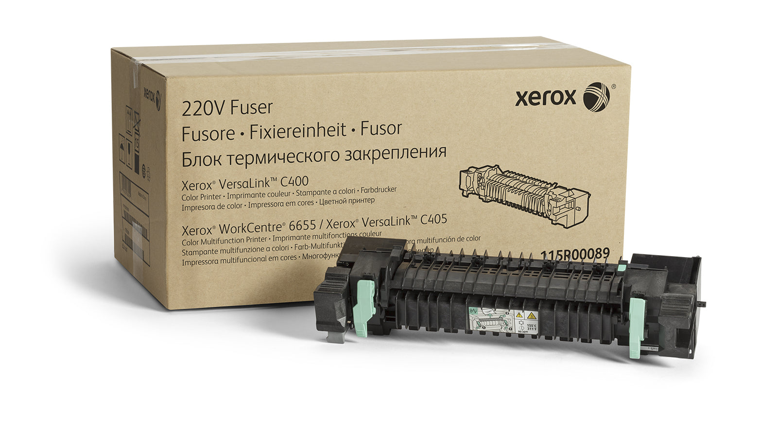 www.electricalstuff.se ElectricalStuff.se Xerox VersaLink C40X / WorkCentre 6655 fixeringsenhet 220 V (Long-Life Item, Typ