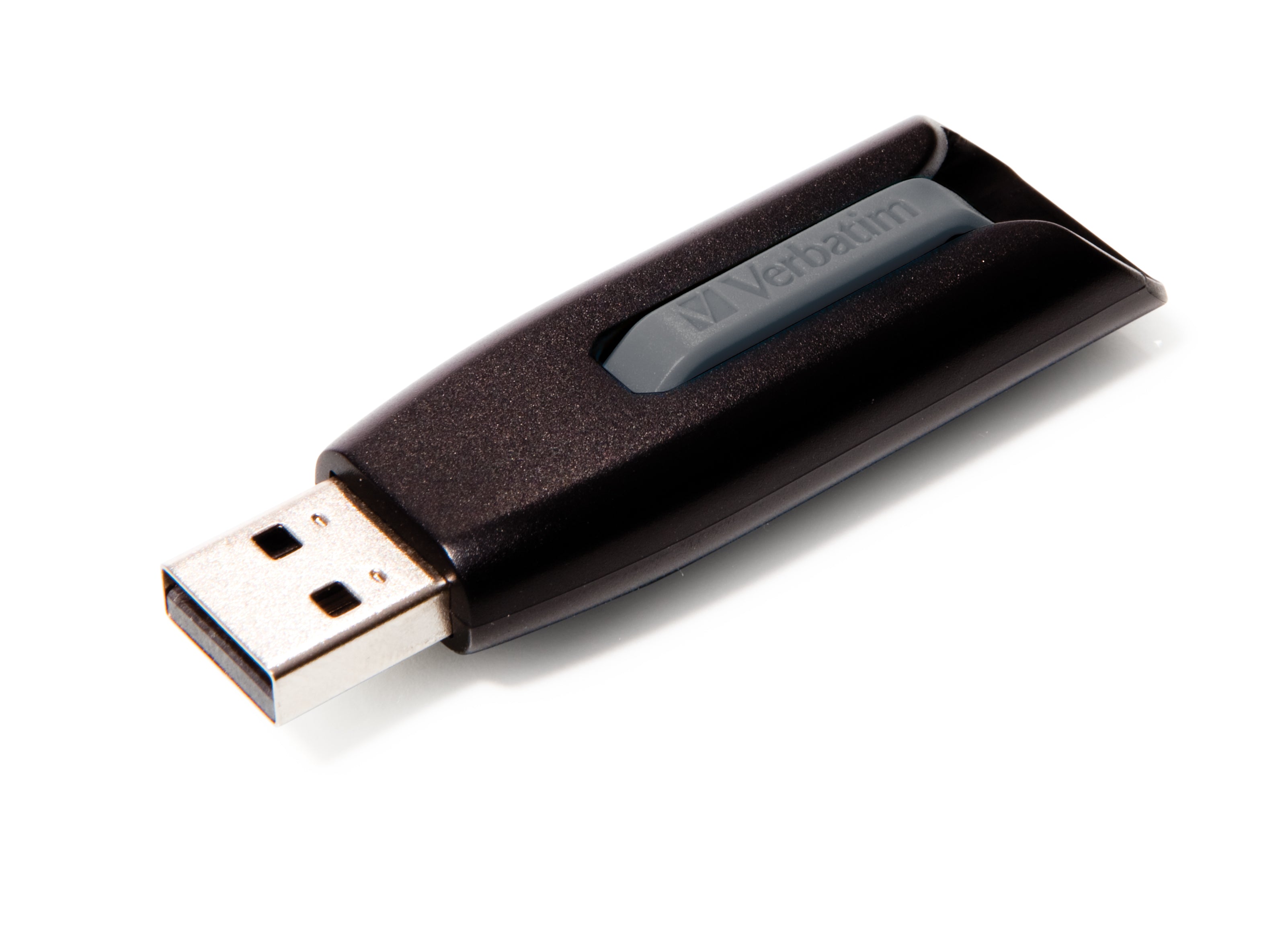 f.se ElectricalStuff.se Verbatim V3 USB-sticka 64 GB USB Type-A 3.2 Gen 1 (3.1 Gen 1) Svart, Grå Verbatim 49174 0023942491