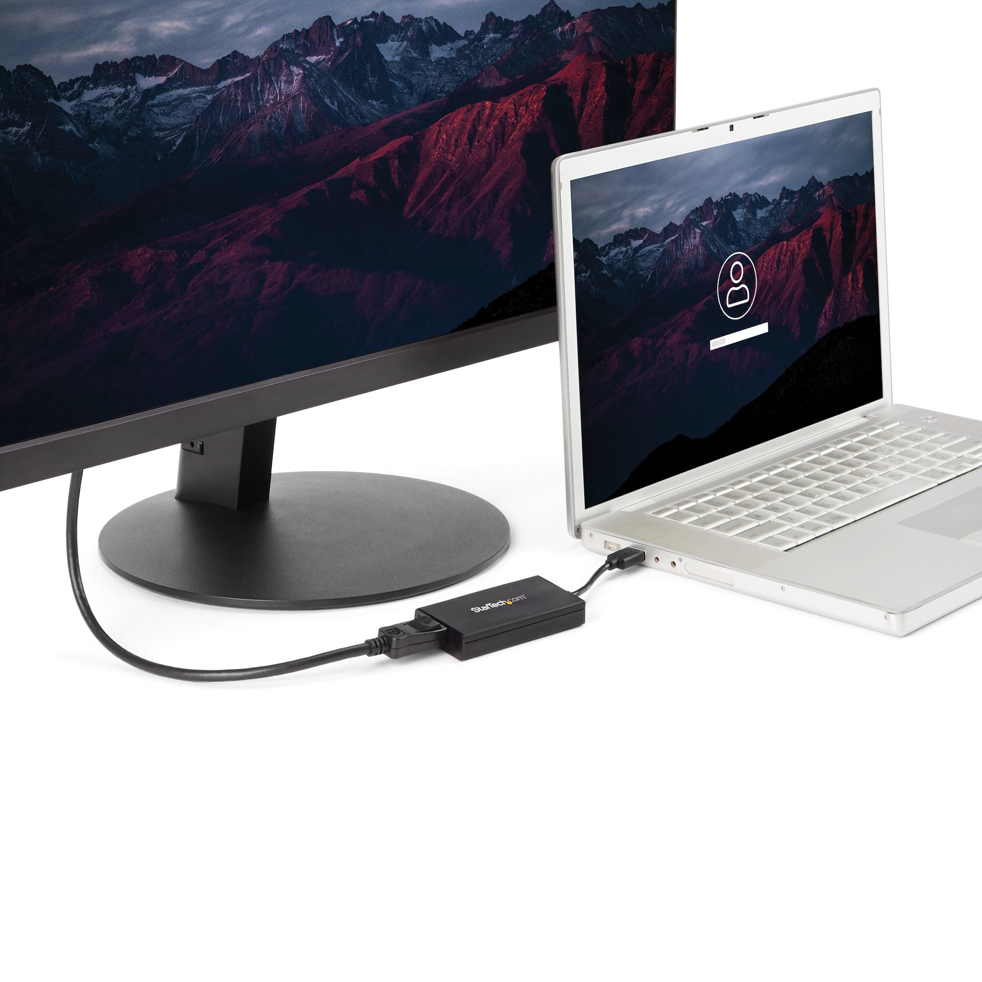 9512920 USB-Grafikadaptrar USB 3.0 till 4K DisplayPort-videoadapter för flera externa skärmar - DisplayLink-certifierad -