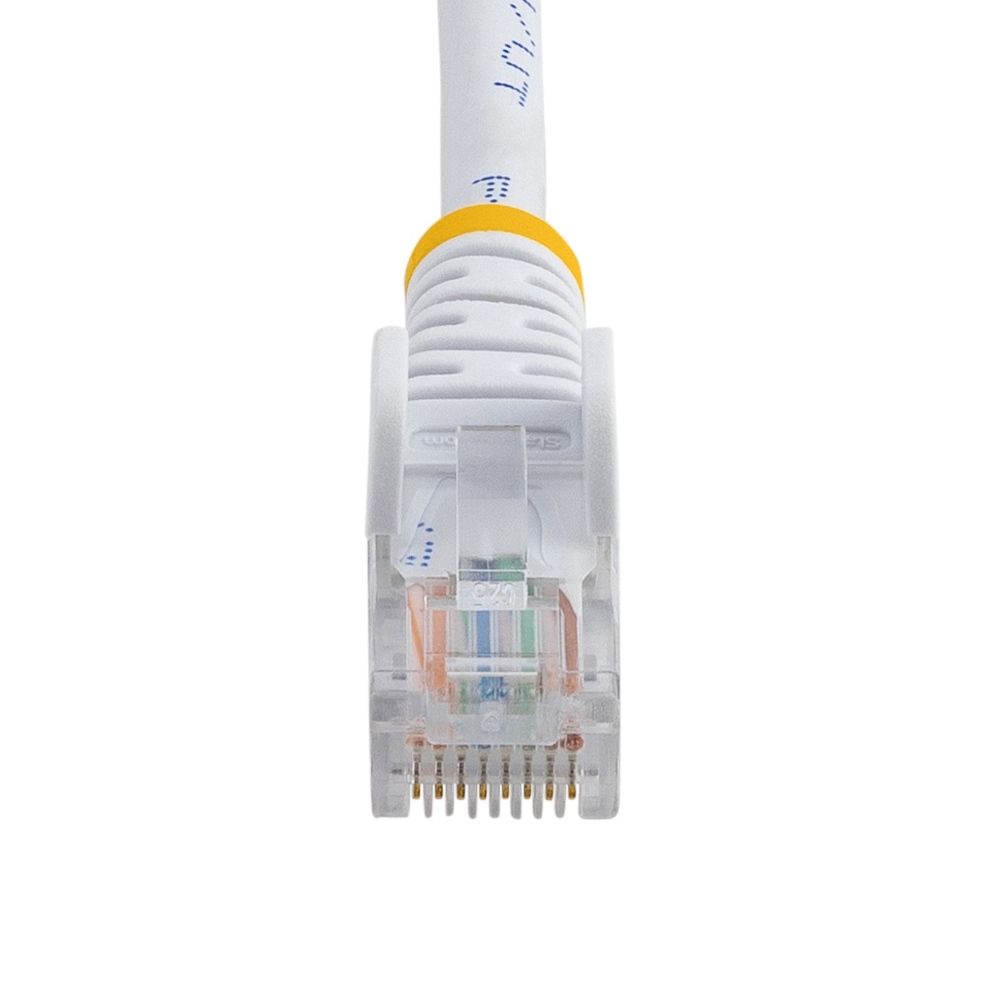 t StarTech.com 45PAT7MWH 0065030870887|065030870887 Nätverkskablar Cat5e Ethernet patchkabel med hakfria RJ45-kontakter -
