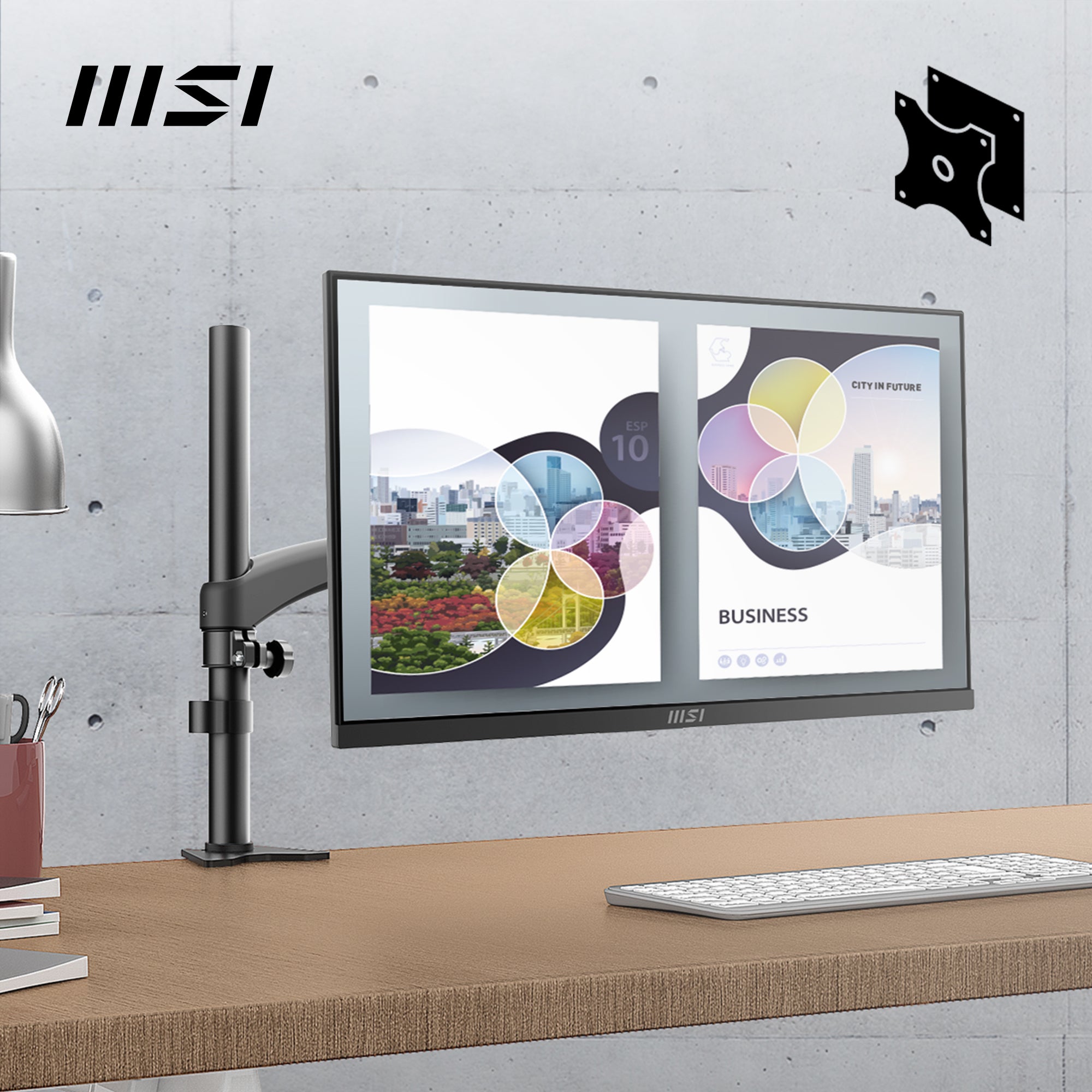 alStuff.se MSI Pro MP2412 platta pc-skärmar 60,5 cm (23.8") 1920 x 1080 pixlar Full HD LCD Svart MSI PRO MP2412 4711377088