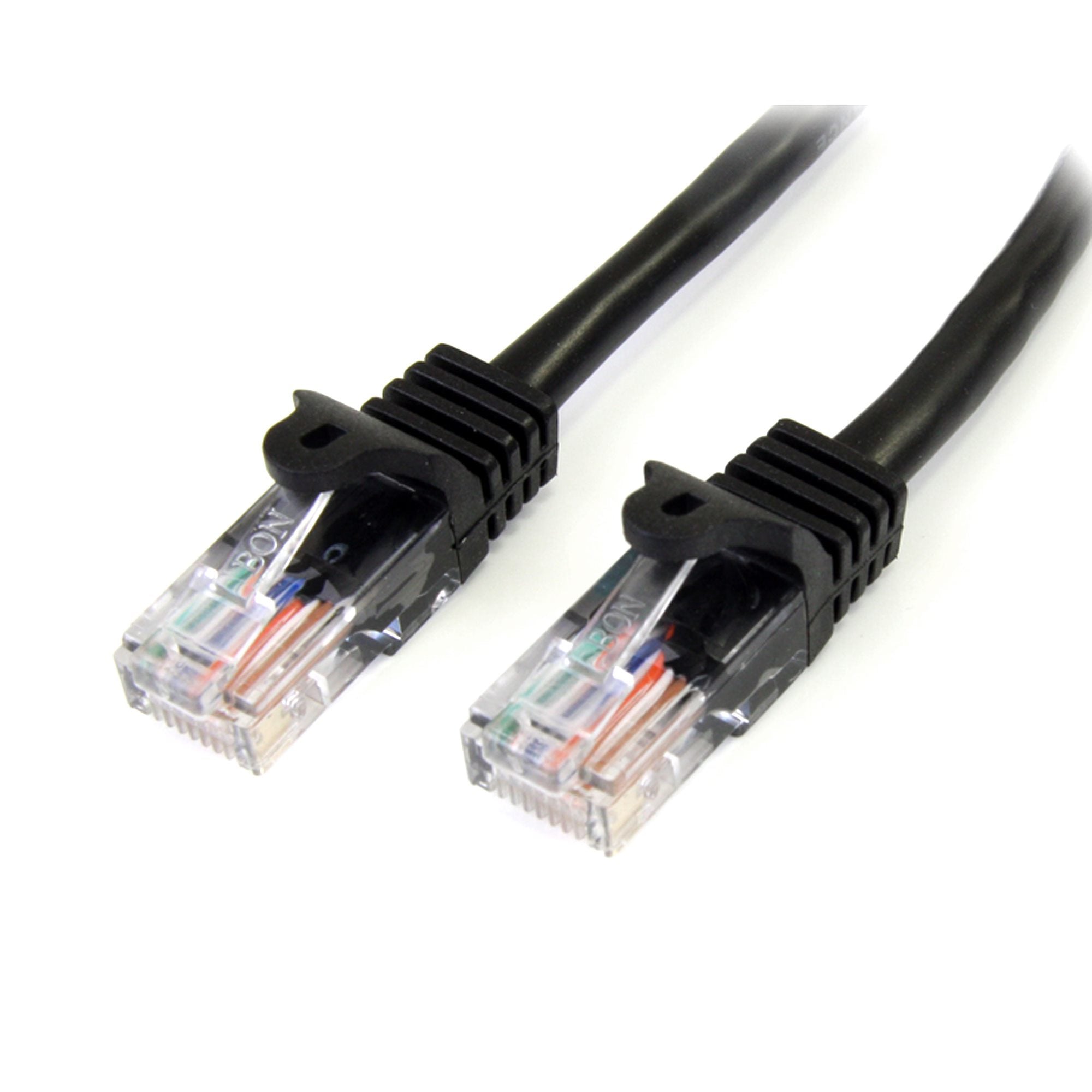 www.electricalstuff.se ElectricalStuff.se StarTech.com Cat5e patchkabel med hakfria RJ45-kontakter – 1 m, svart StarTech.c
