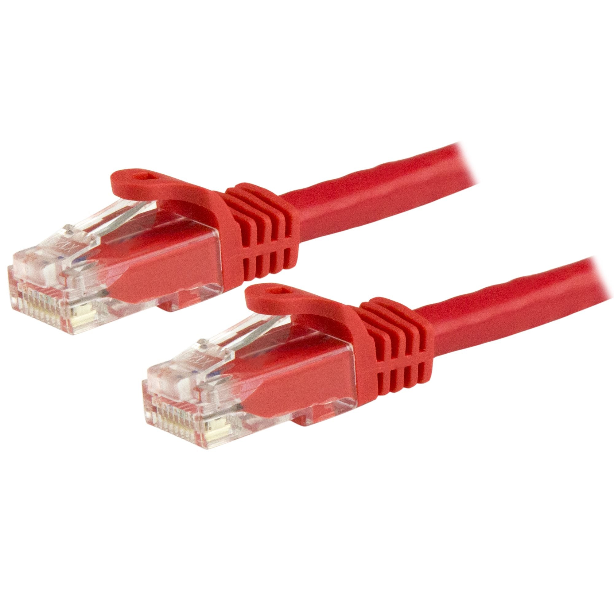 www.electricalstuff.se ElectricalStuff.se StarTech.com Cat6-patchkabel med hakfria RJ45-kontakter – 1 m, röd StarTech.com