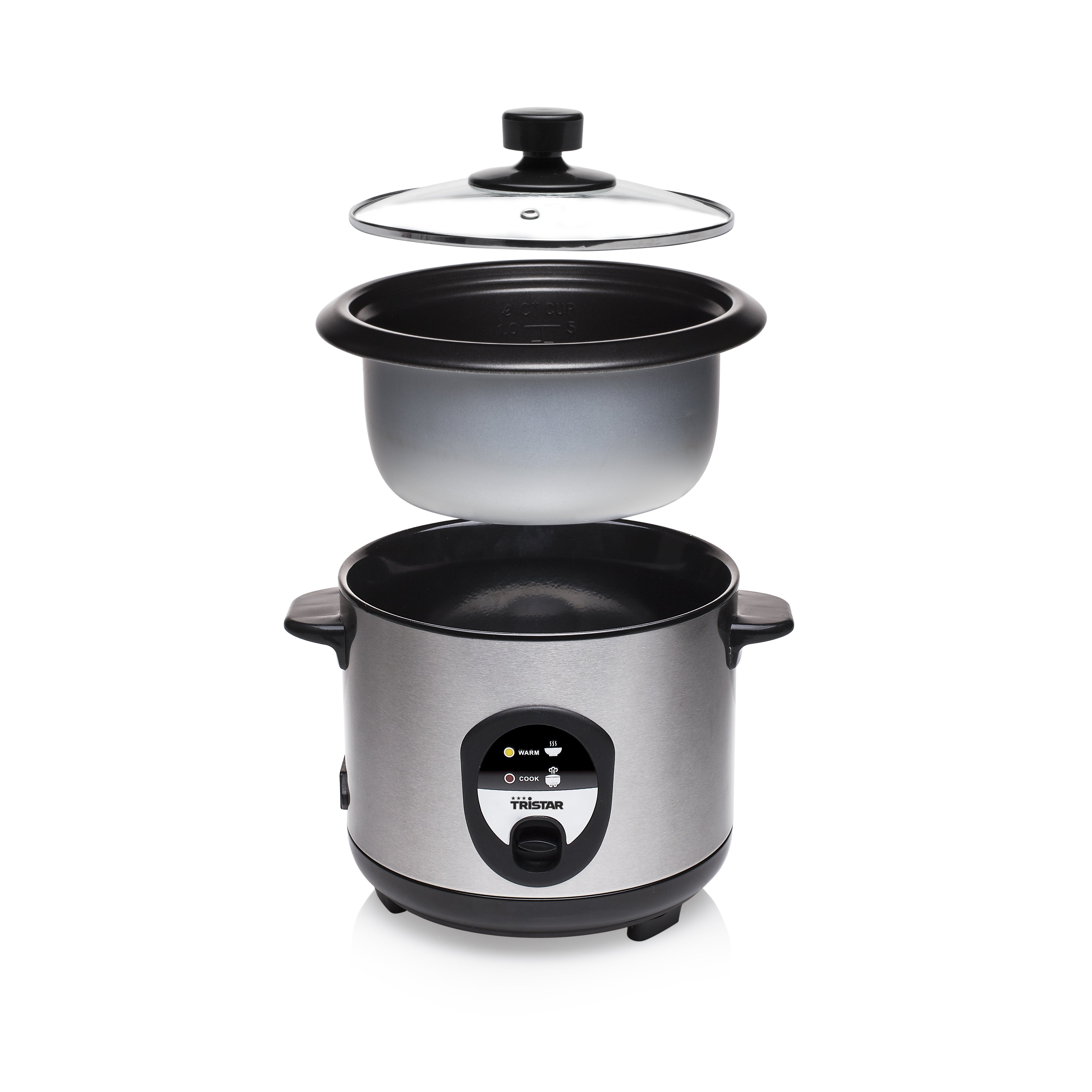 16009906 Riskokare RK-6126 www.electricalstuff.se ElectricalStuff.se Tristar RK-6126 riskokare 1 l 400 W Svart, Rostfrit