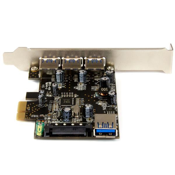 030860321|0758399140967|758399140967 Nätverkskort/Adapters PCI Express USB 3.0-kort med 4 portar www.electricalstuff.se El