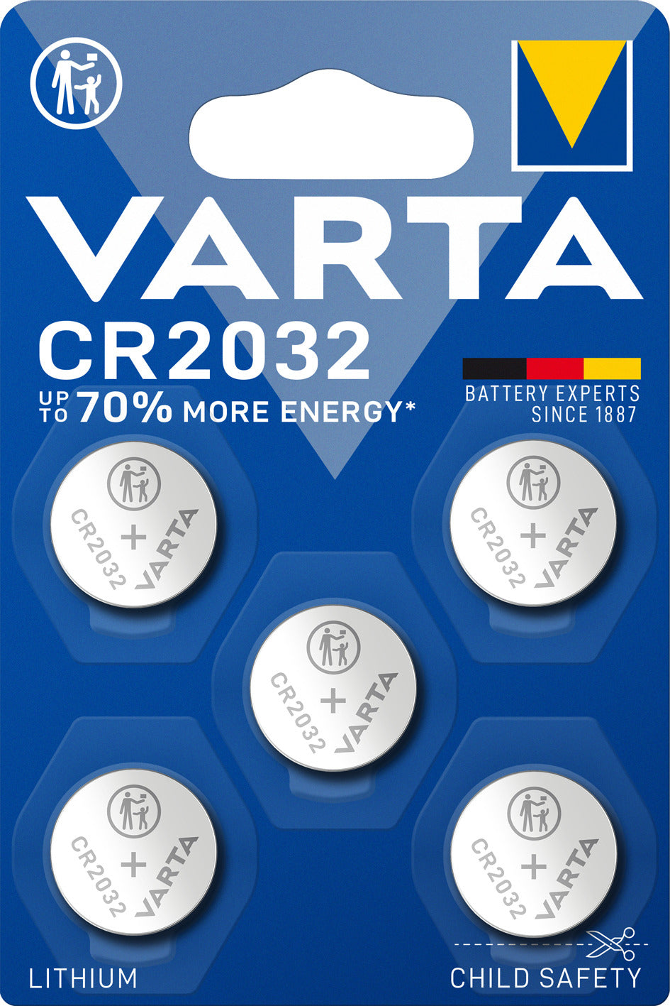 www.electricalstuff.se ElectricalStuff.se Varta 06032 Engångsbatteri CR2032 Litium Varta 06032 101 415 4008496850853 Hushå