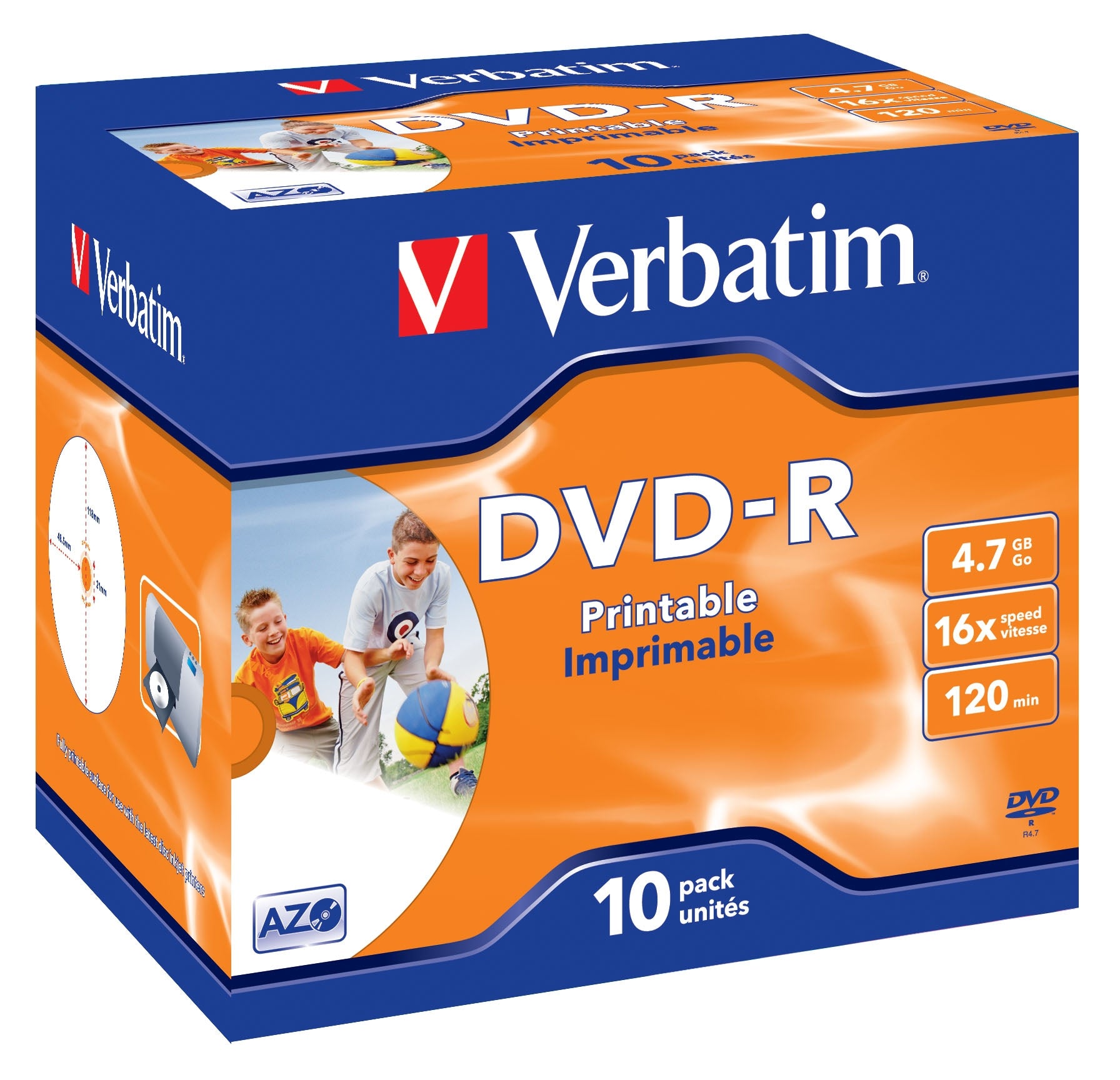 www.electricalstuff.se ElectricalStuff.se Verbatim 43521 tomma dvd:er 4,7 GB DVD-R 10 styck Verbatim 43521 5711045052699|9